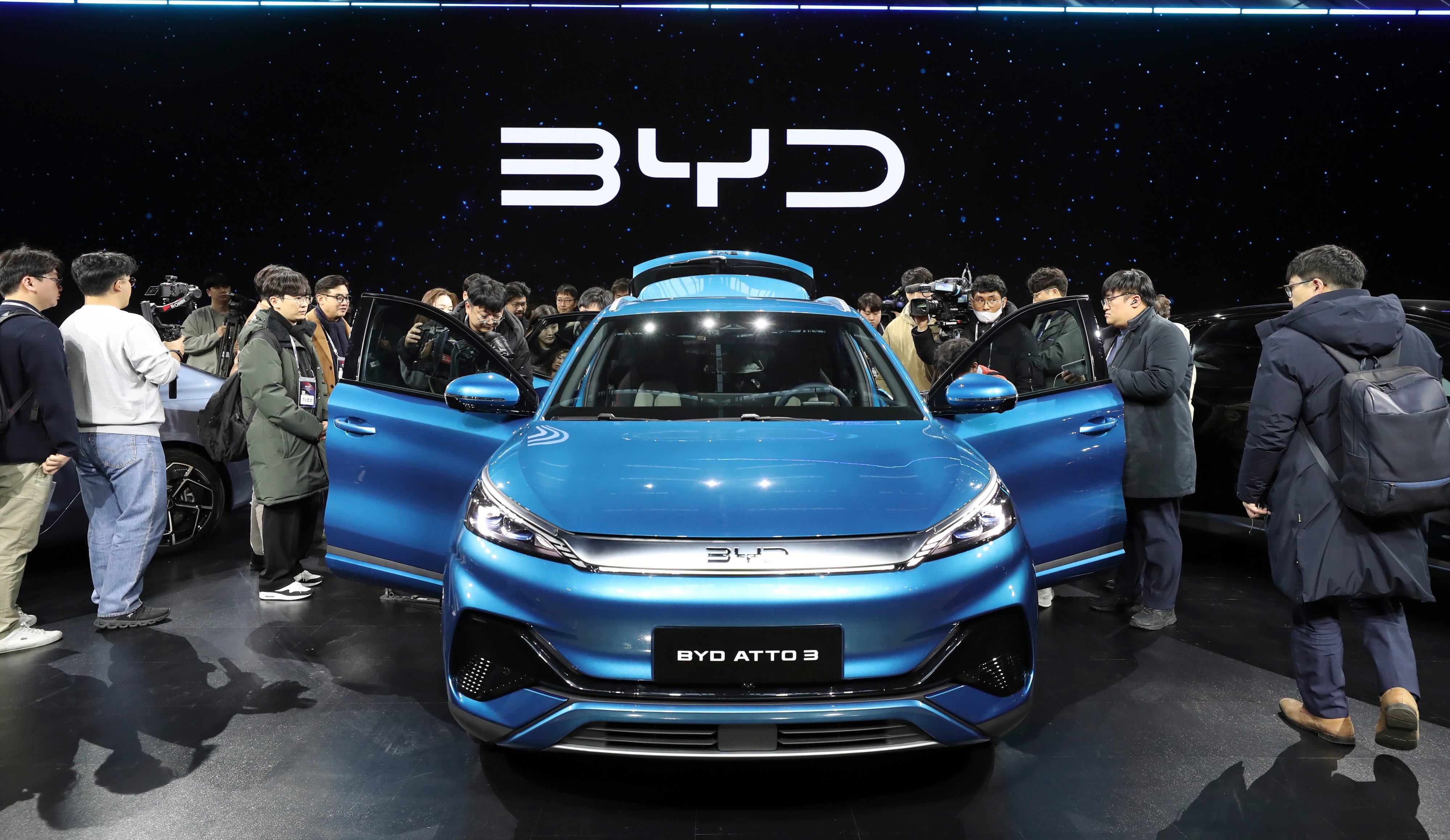 BYD delivered 4.27 million pure electric and plug-in hybrid vehicles in 2024, an increase of 41.3 per cent from a year earlier. Photo: Handout