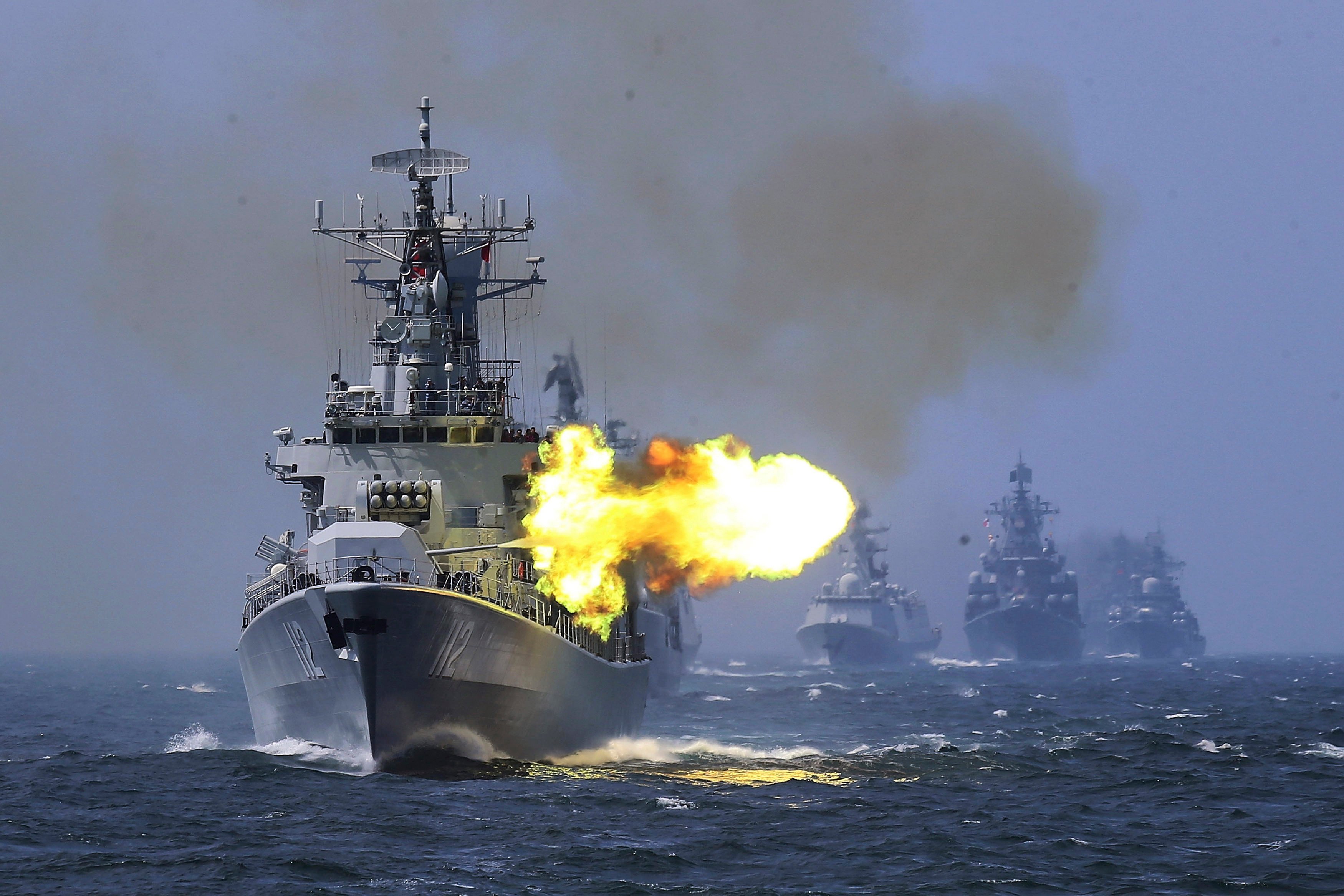 Russian International Affairs Council policy brief says PLA Navy “to achieve a combat potential comparable to the US Navy” by 2049, which is the centenary of the People’s Republic of China. Photo: AP