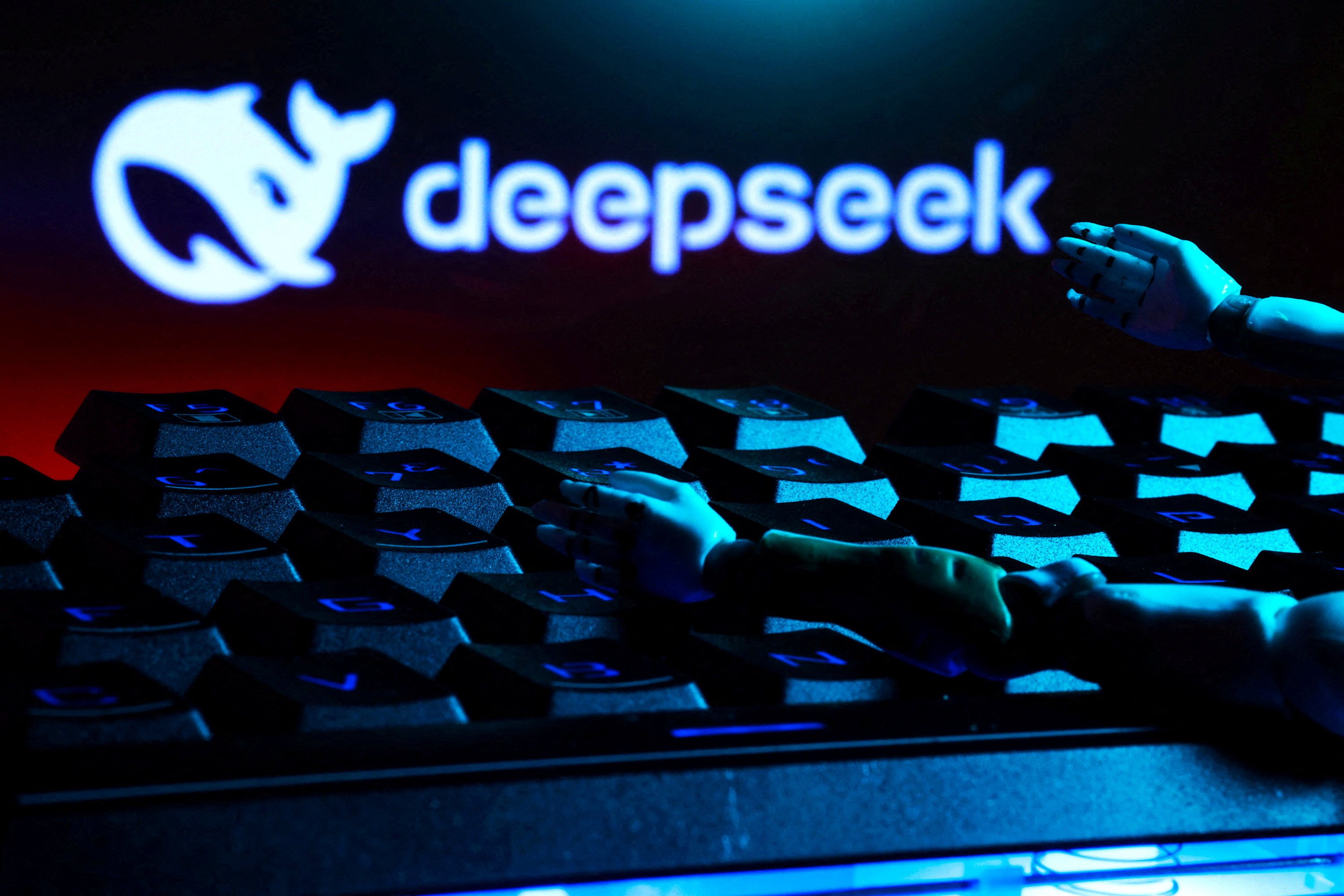 DeepSeek , a Chinese AI start-up was the most downloaded free app in the US on Apple’s App Store over the weekend. Photo: Reuters