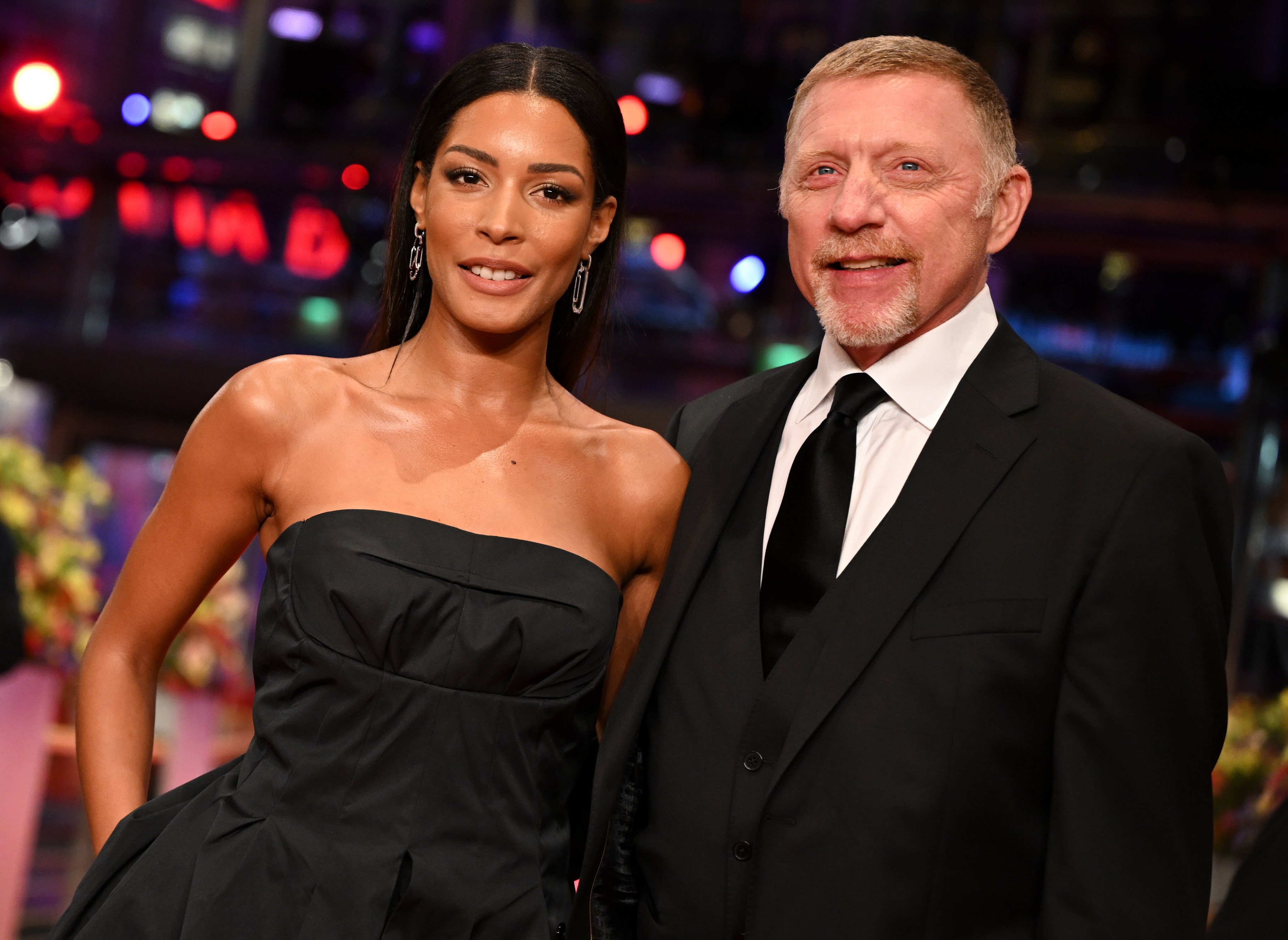 Boris Becker and Lilian de Carvalho Monteiro at the Berlinale in 2023. Photo: dpa