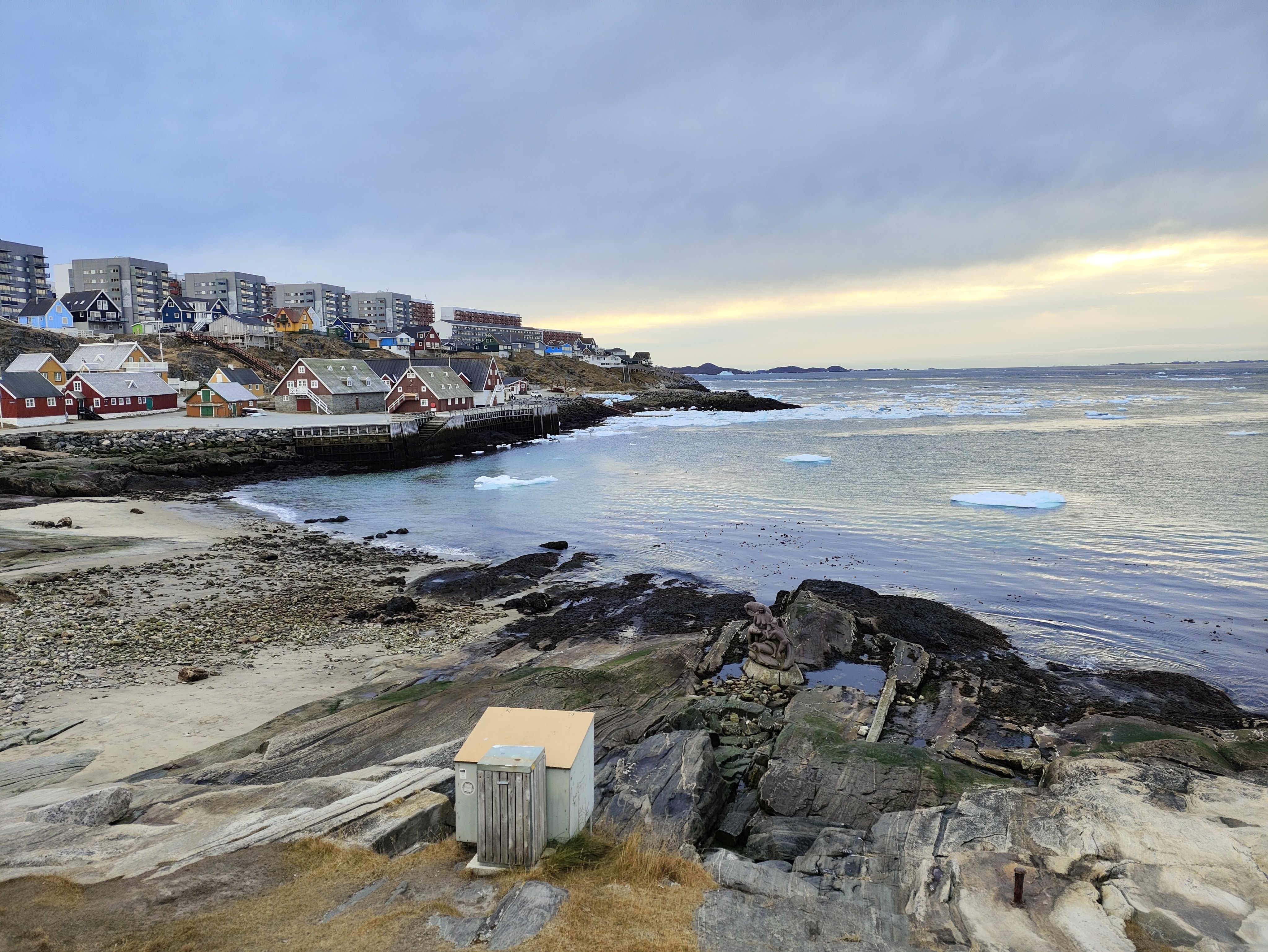 Nuuk, capital of Greenland. Officials in Greenland, which depends heavily on Denmark for subsidies, have long been pushing for independence but have said they are open to doing business with the United States. Photo: Xinhua