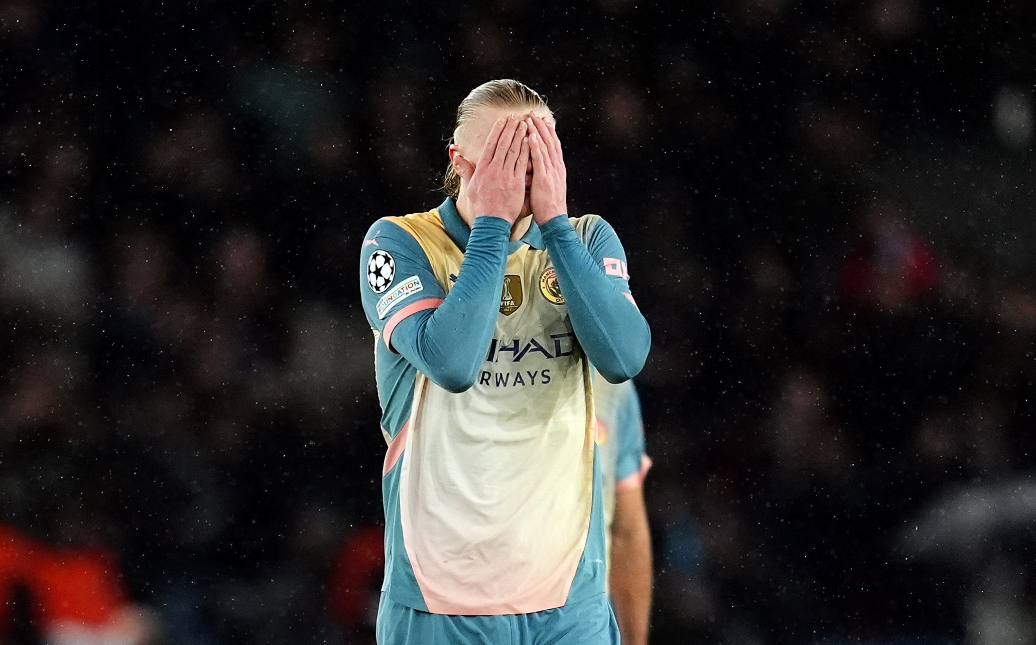 Erling Haaland and Manchester City sit outside the play-off places ahead of the final set of Uefa Champions League group-stage matches. Photo: dpa