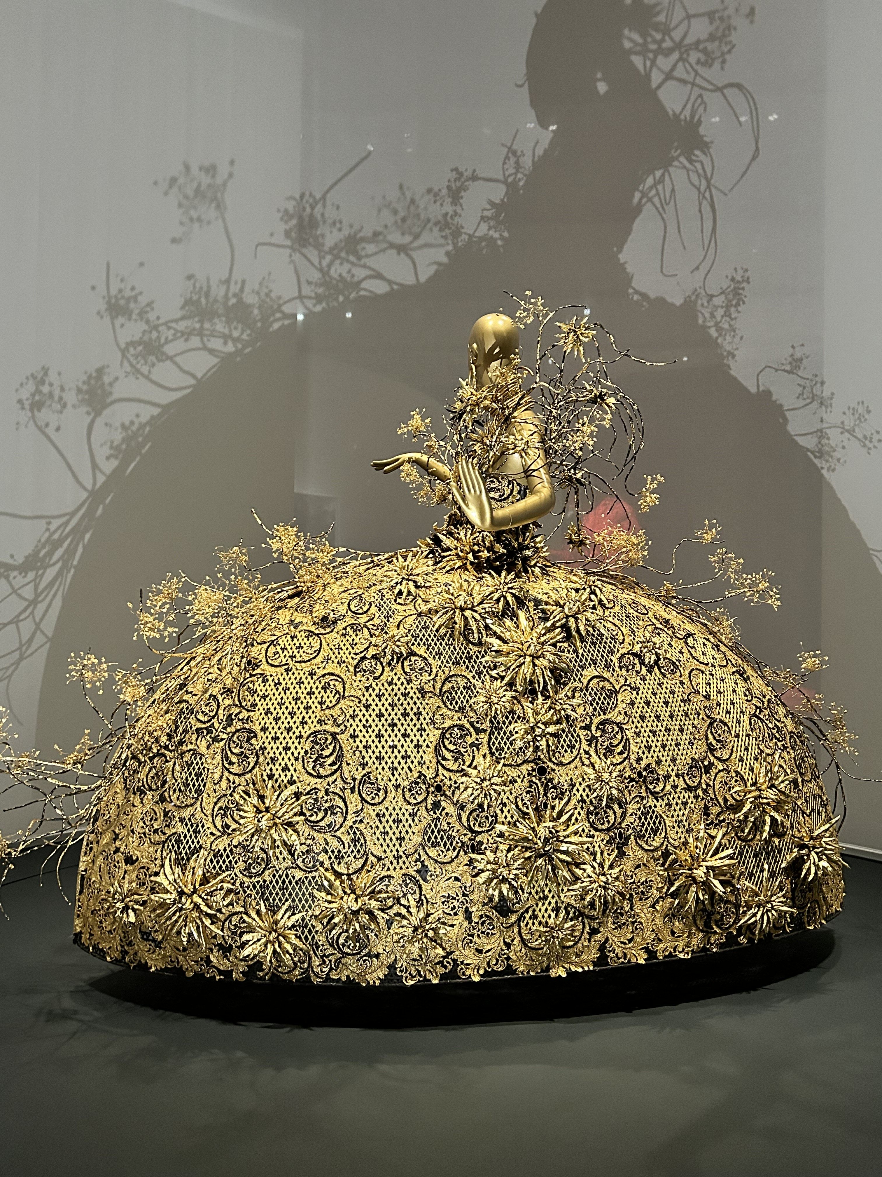 An exhibition at M+ titled “Guo Pei: Fashioning Imagination” showcases key pieces from the Chinese fashion designer’s collections. Photo: Kathryn Giordano