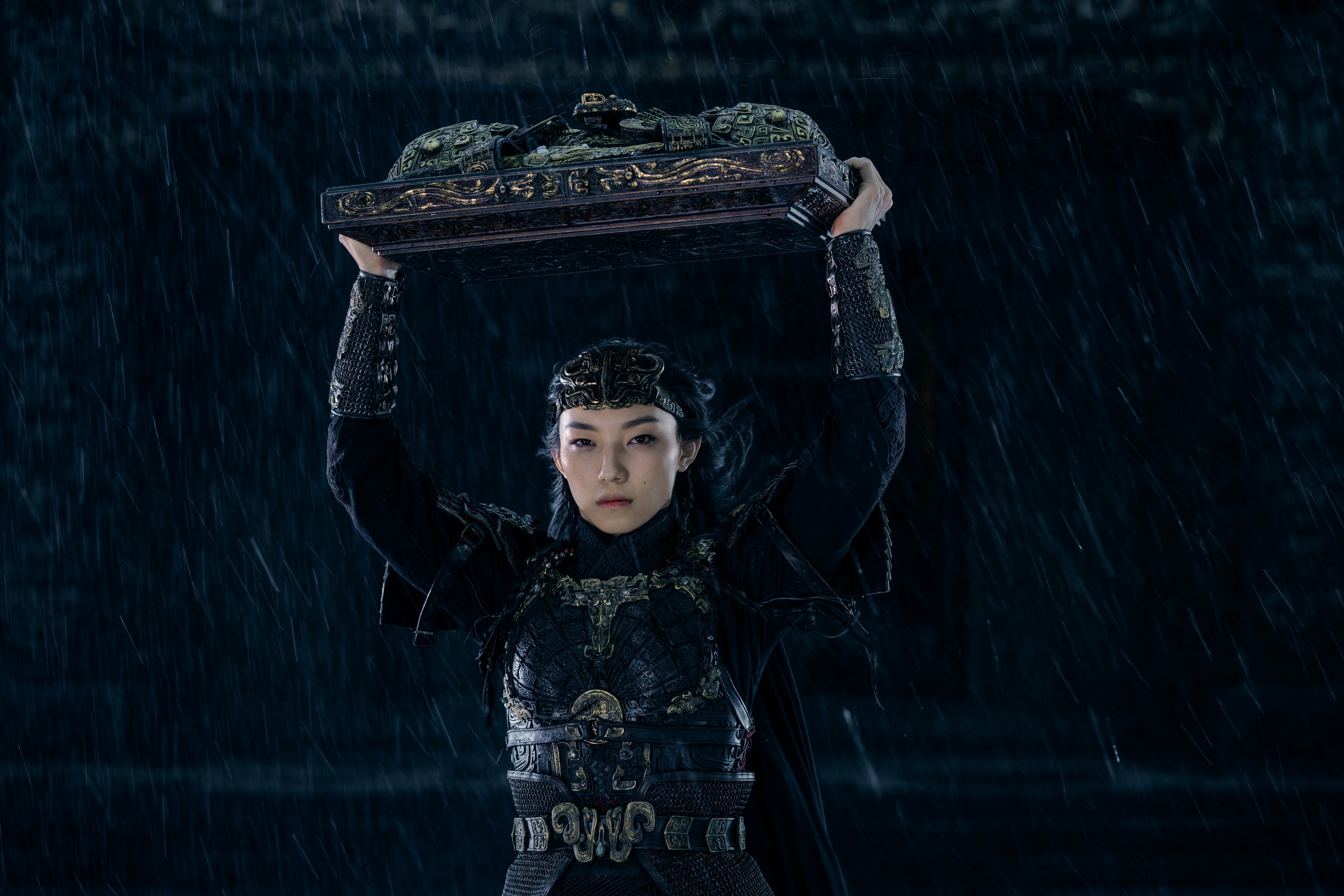 Nashi as general Deng Chanyu in a still from Creation of the Gods II: Demon Force.