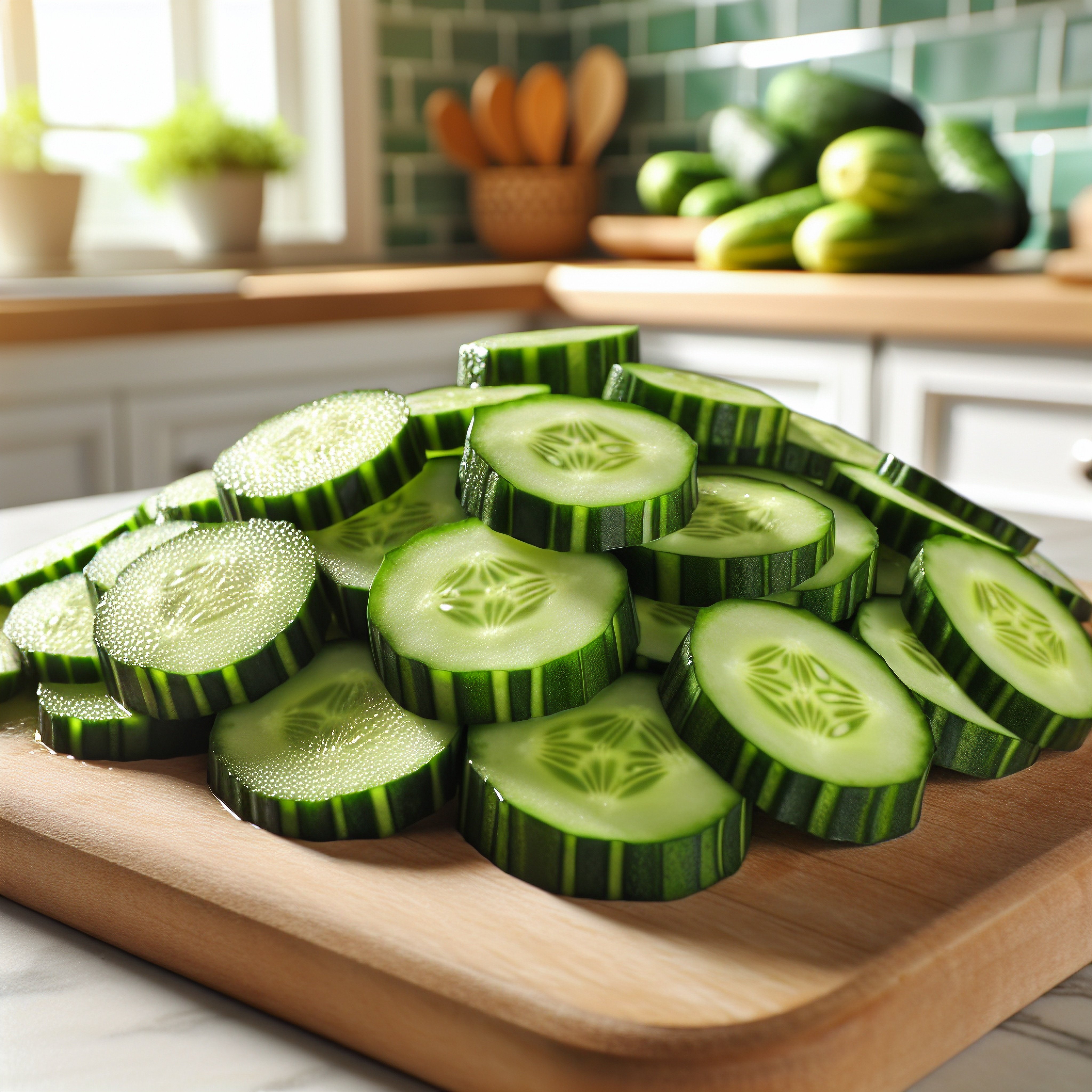 Believed to have origins in the Himalayas, cucumbers are at least 95 per cent water, which can help with hydration, and are low in calories, with only 45 calories each. Photo: Shutterstock