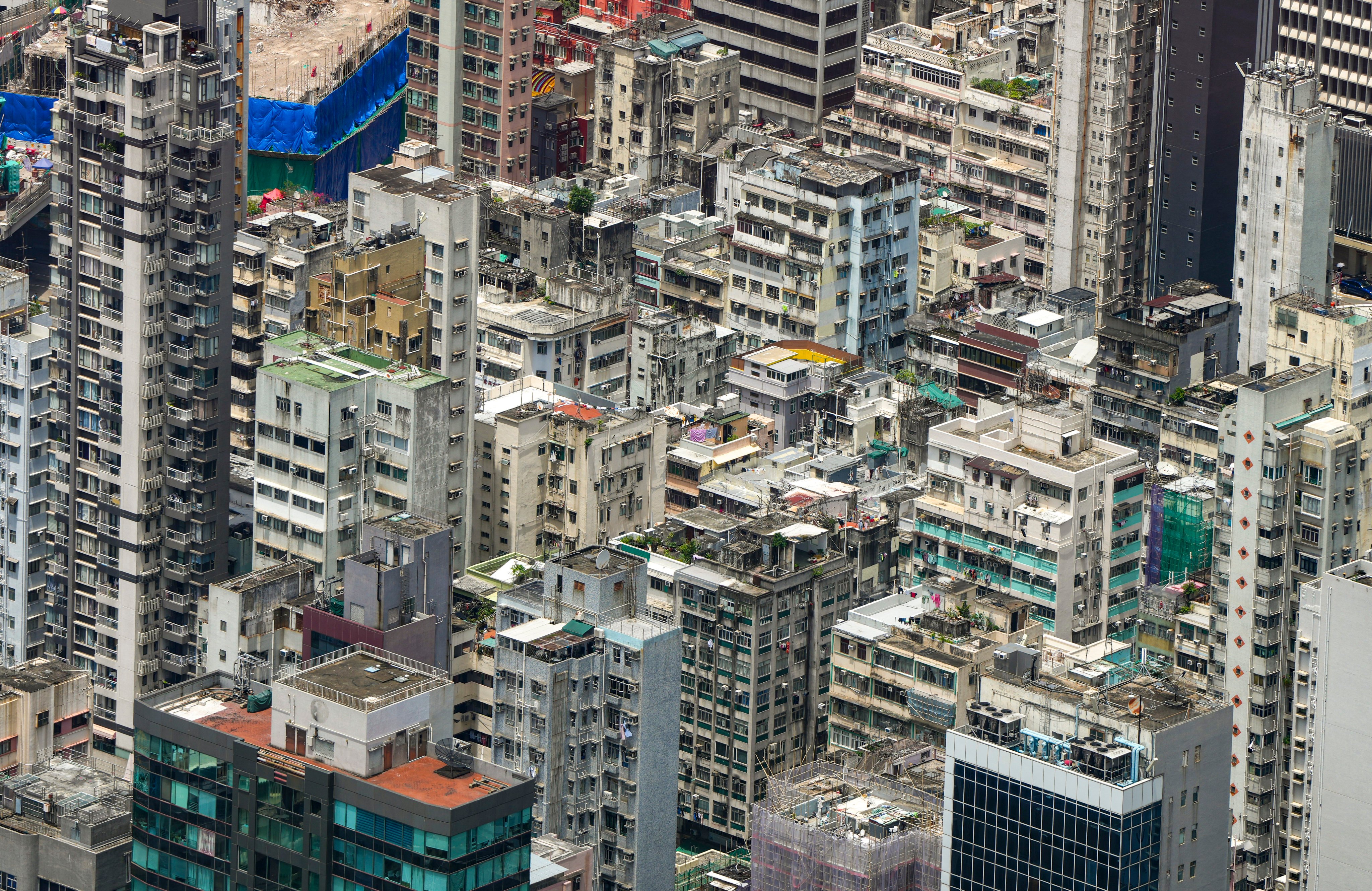 Residential buildings in West Kowloon on July 20, 2023. Photo: Sam Tsang