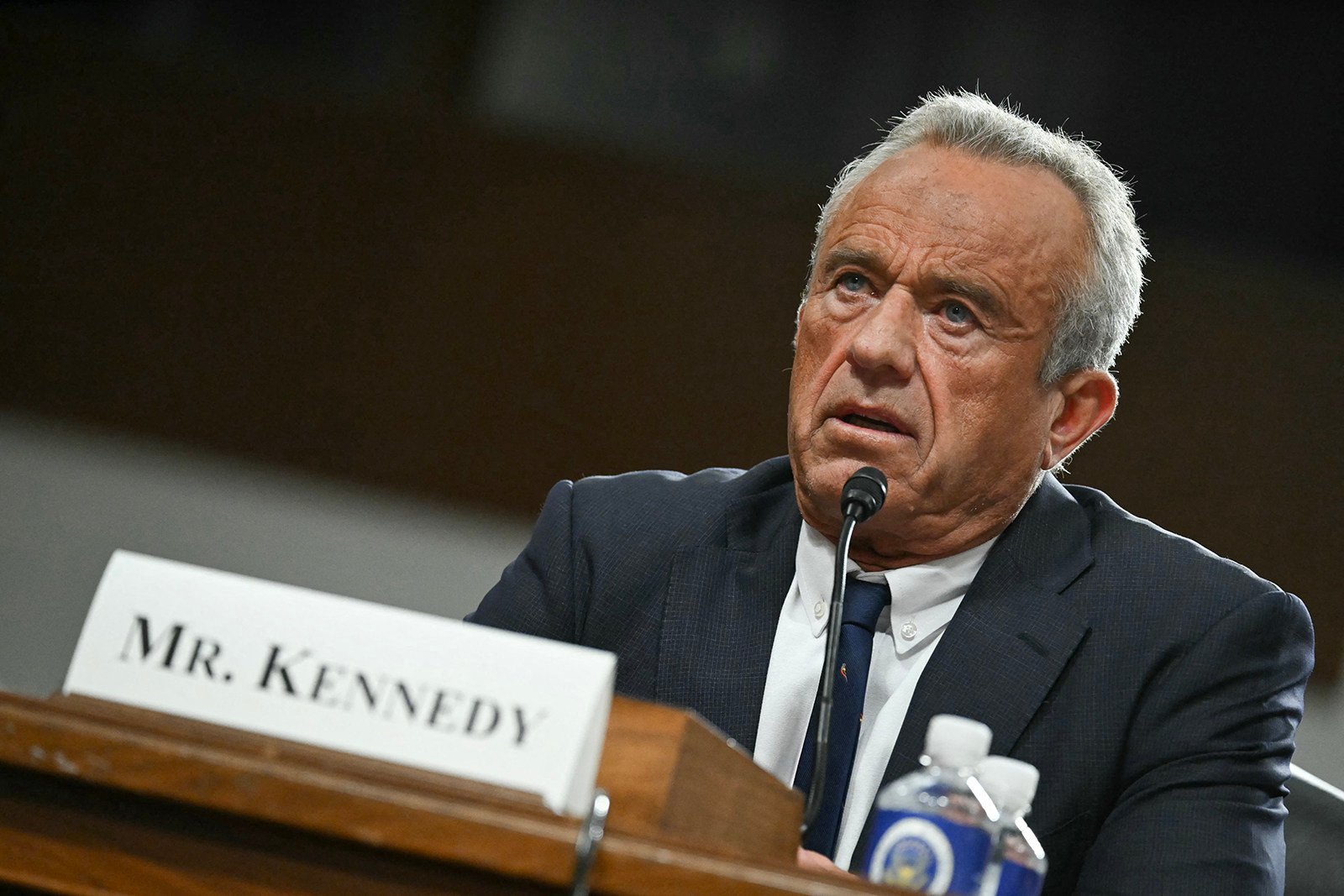 US Secretary of Health and Human Services nominee Robert F. Kennedy Jnr testifies during a Senate Finance Committee hearing on his nomination. Photo: TNS