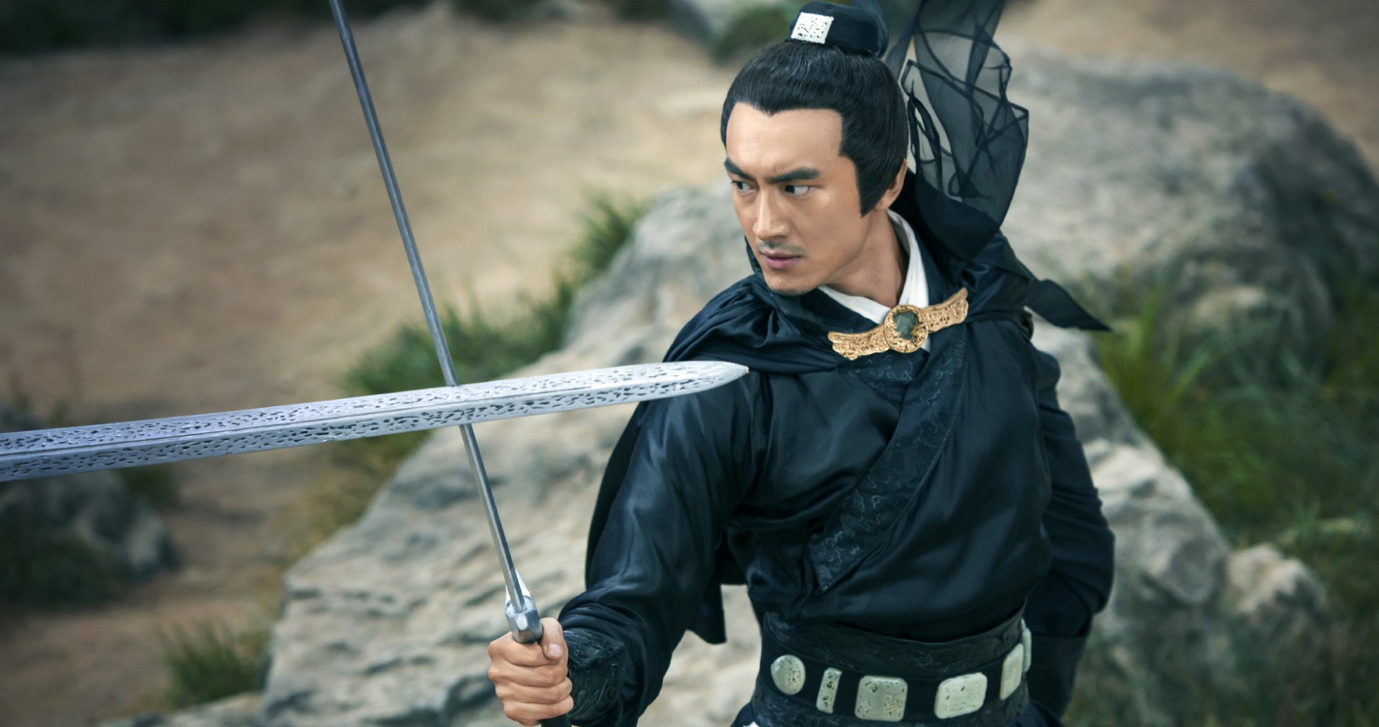 Lin Gengxin as Third Master in a still from Sword Master. Photo: Bona Film Group