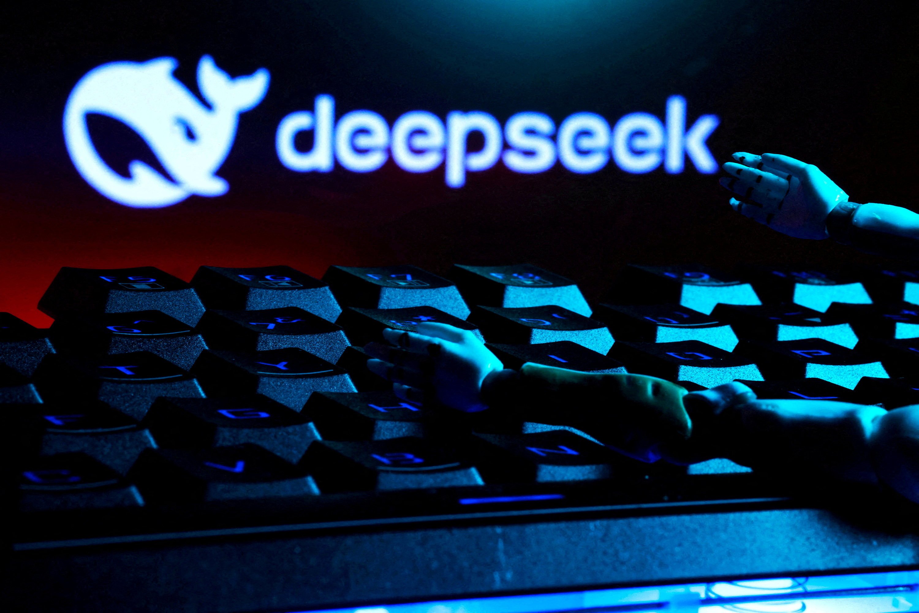 DeepSeek and its low-cost AI chips have sent Washington into a scramble. Illustration: Reuters