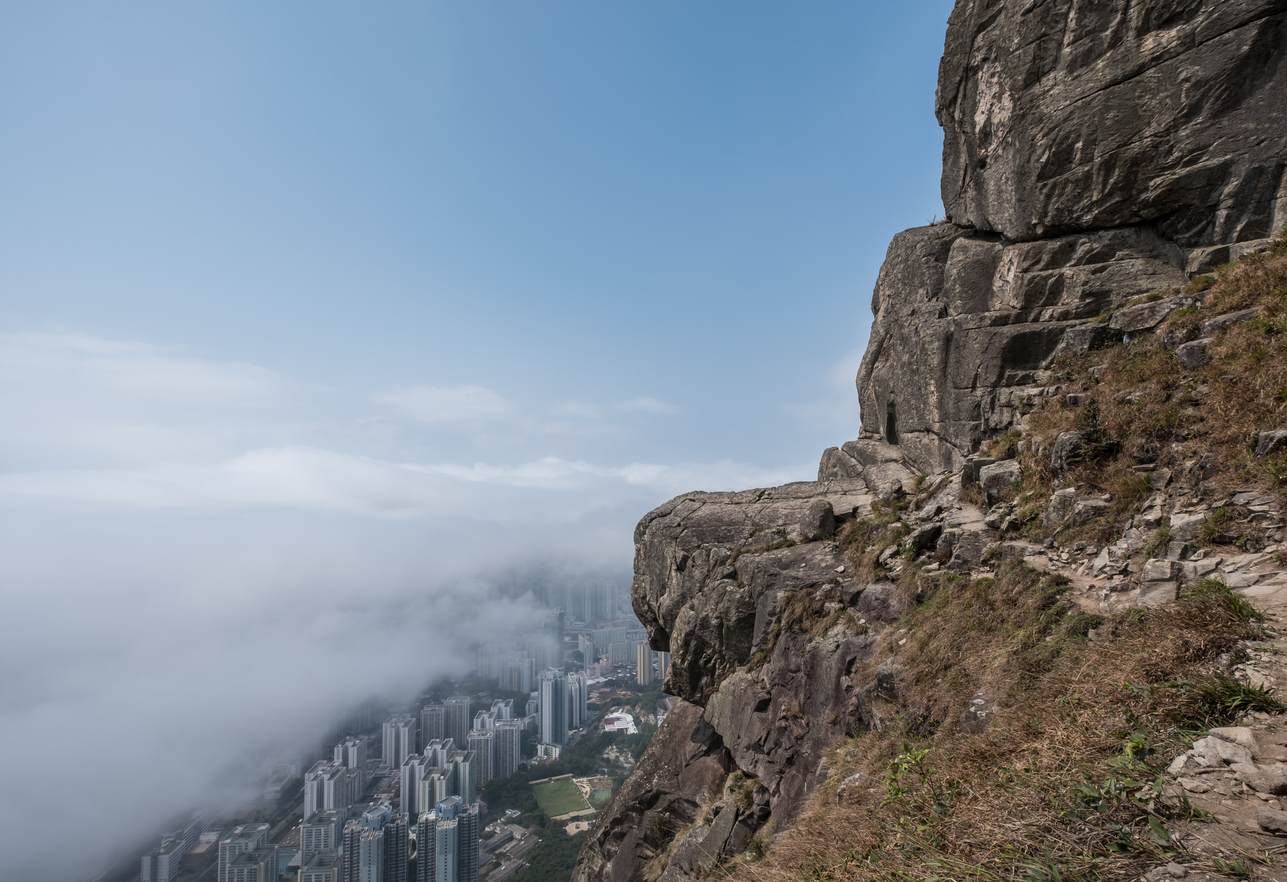 Suicide Cliff is a hiking spot on Kowloon Peak. Photo: Shutterstock