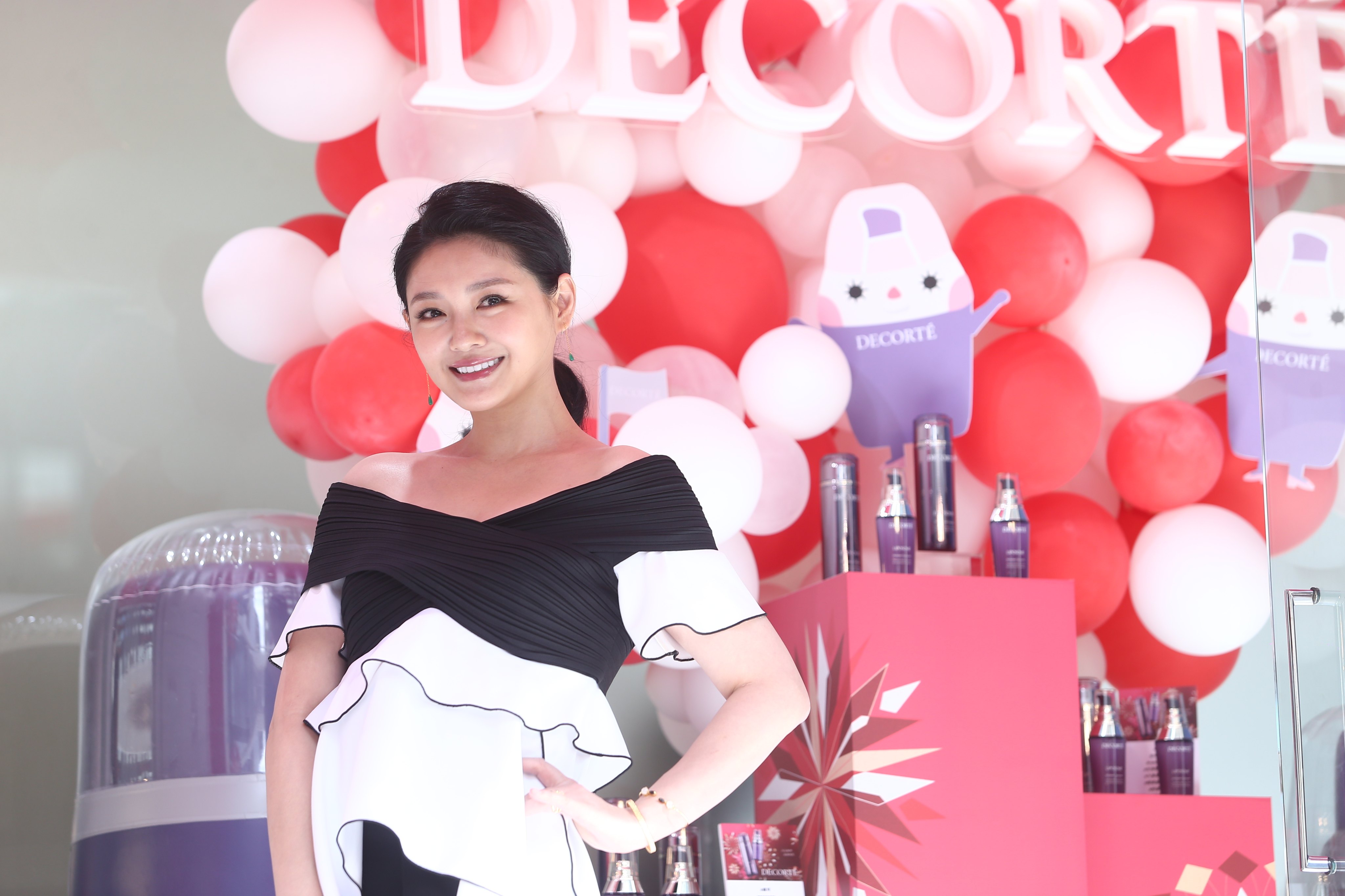 Barbie Hsu (also known as “Big S”) attends a Cosme Decorte event in Taipei, Taiwan, on October 27, 2018. The Taiwanese actress and singer has died at age 48 of pneumonia. Photo: Getty Images