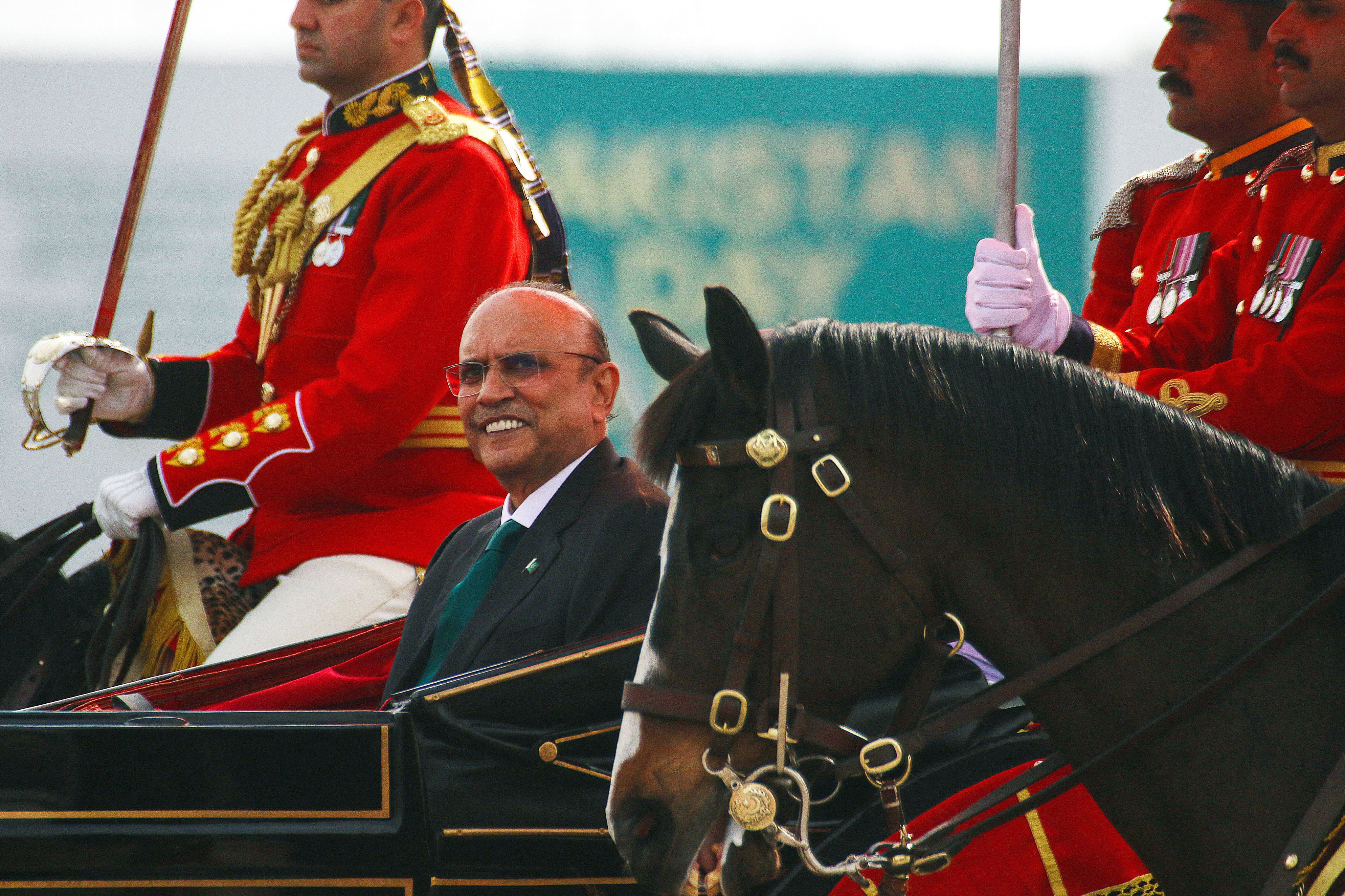 Pakistan’s President Asif Ali Zardari will arrive in China on Tuesday for a five-day visit.  Photo: AFP