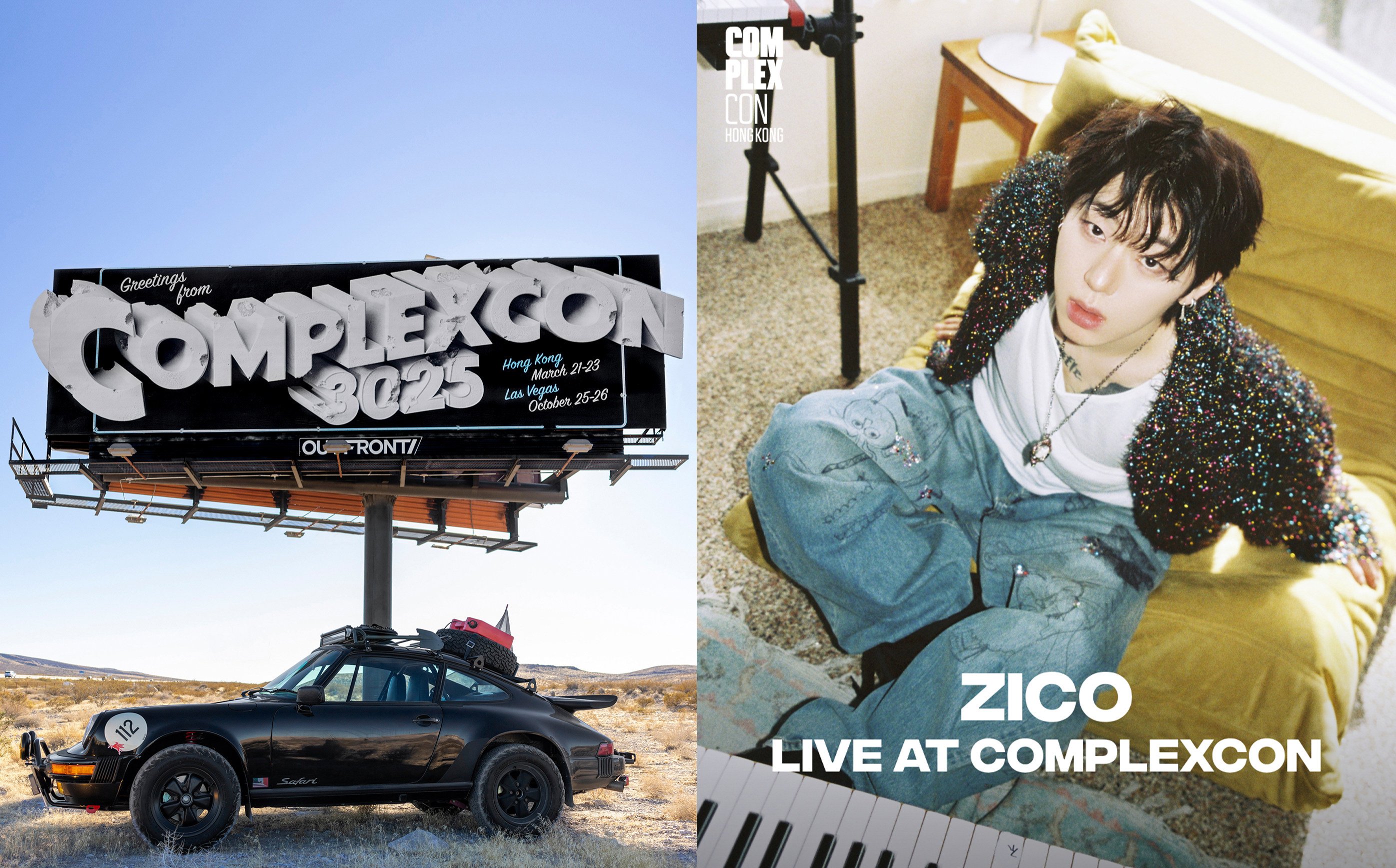 ComplexCon Hong Kong 2025 unveils a star-studded music lineup featuring headliners Metro Boomin and Zico. Photo: ComplexCon