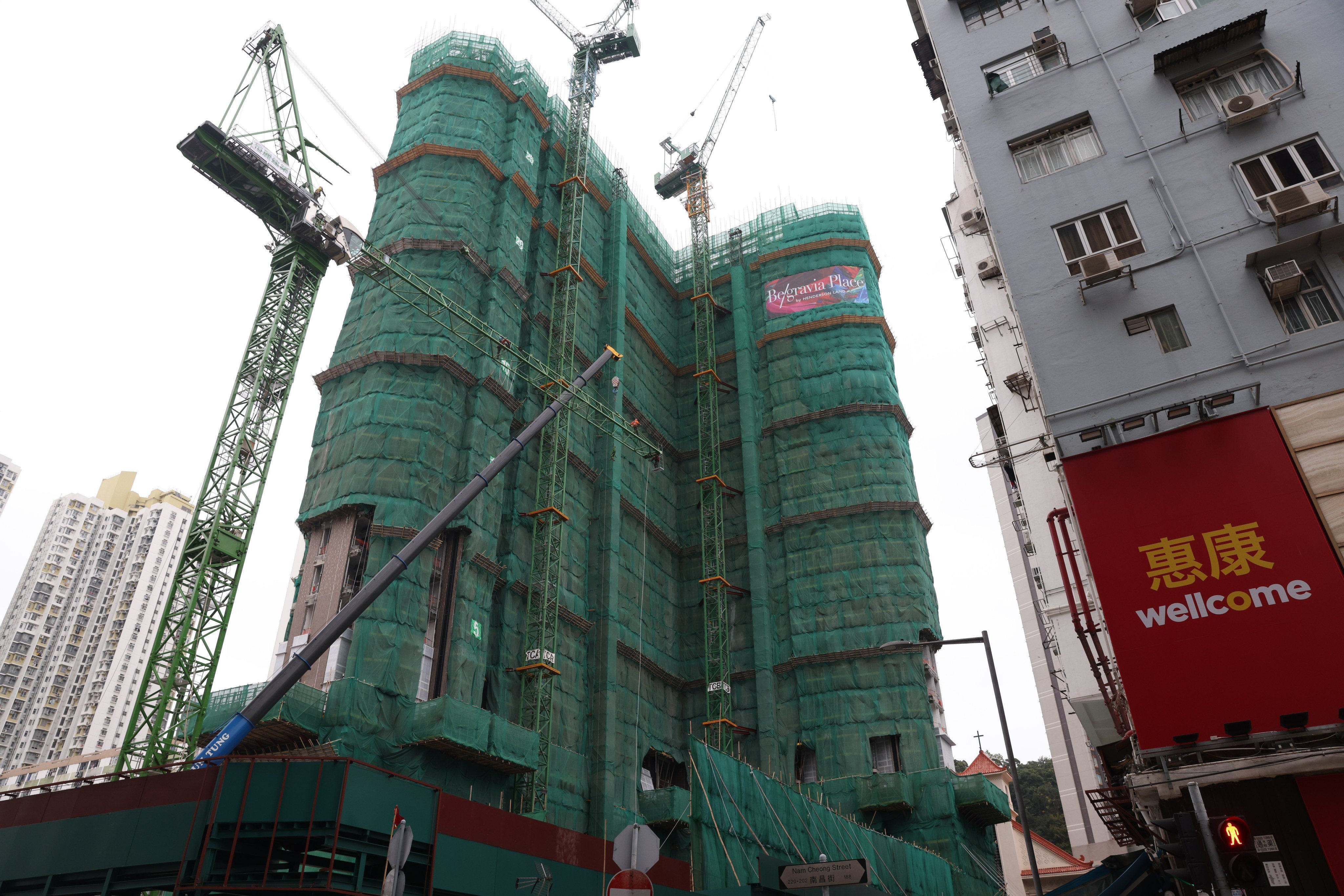 Henderson Land’s Belgravia Place development in Shek Kip Mei. Photo: Yik Yeung-man