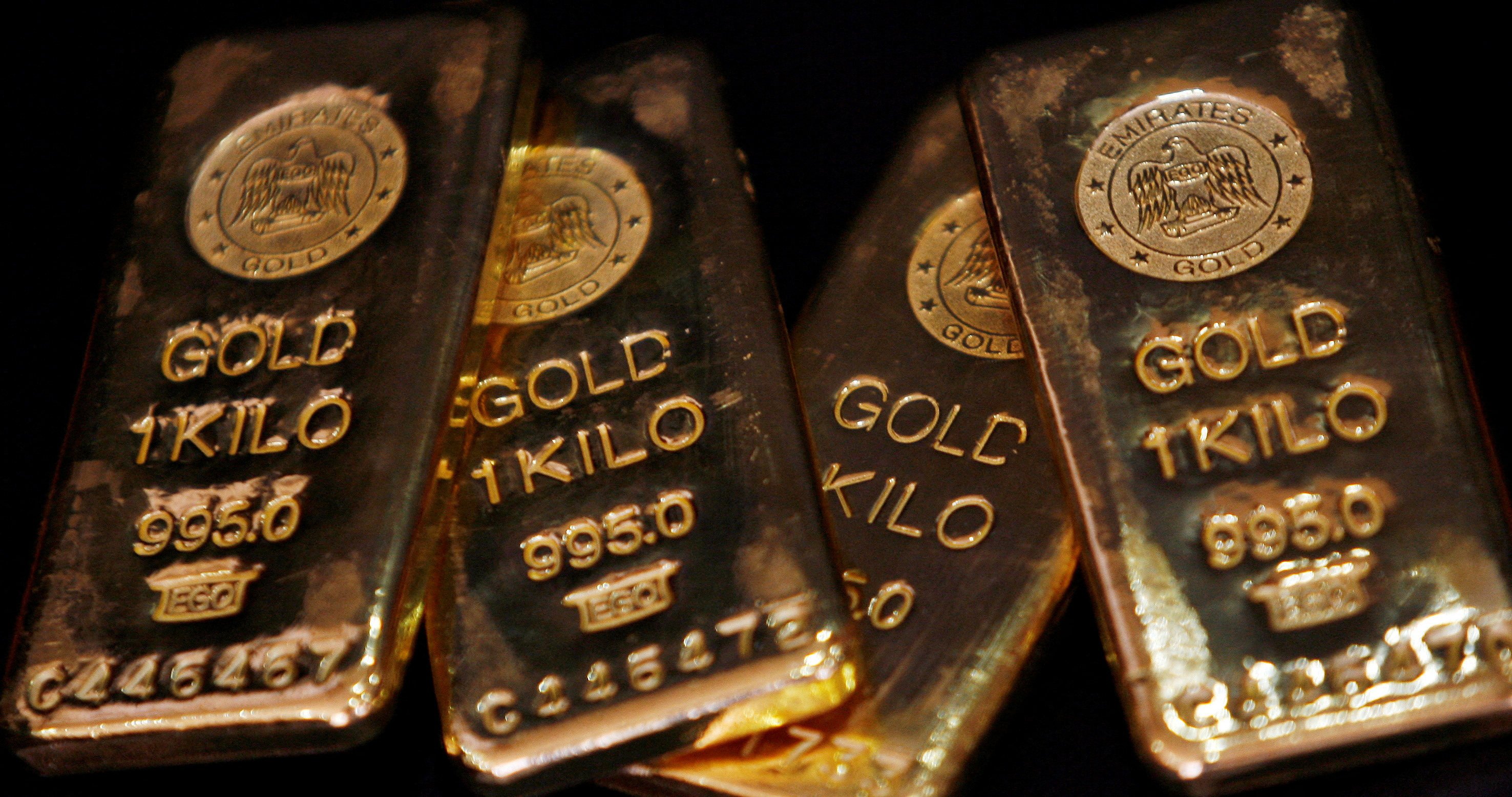 Gold prices hit an all-time high on Monday. Photo: Reuters