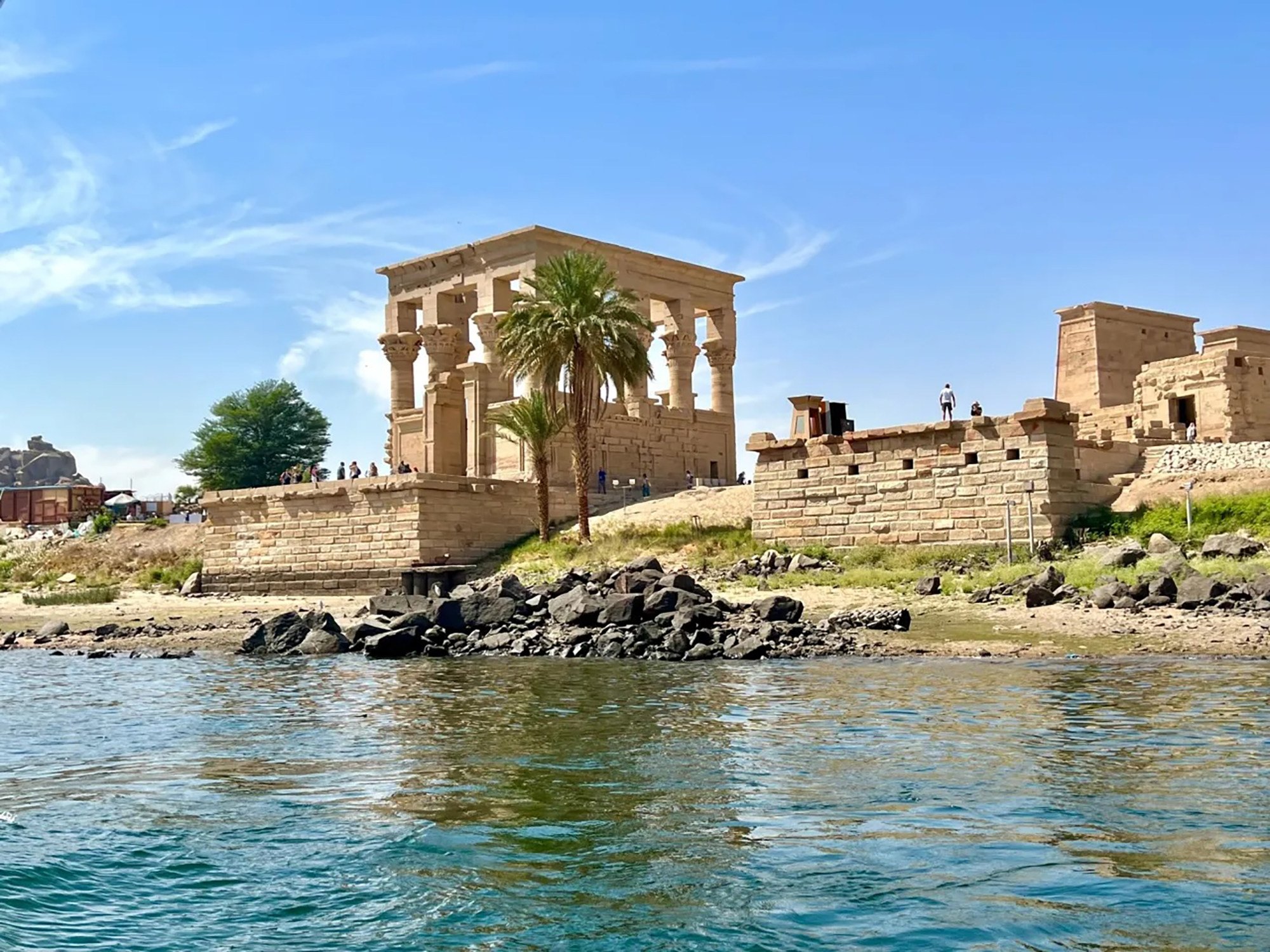 The Philae Temple of Isis, in Egypt, is a beautiful landmark well worth including in your Nile River cruise itinerary. The nearby Unfinished Obelisk is also well worth a visit. Photo: TNS