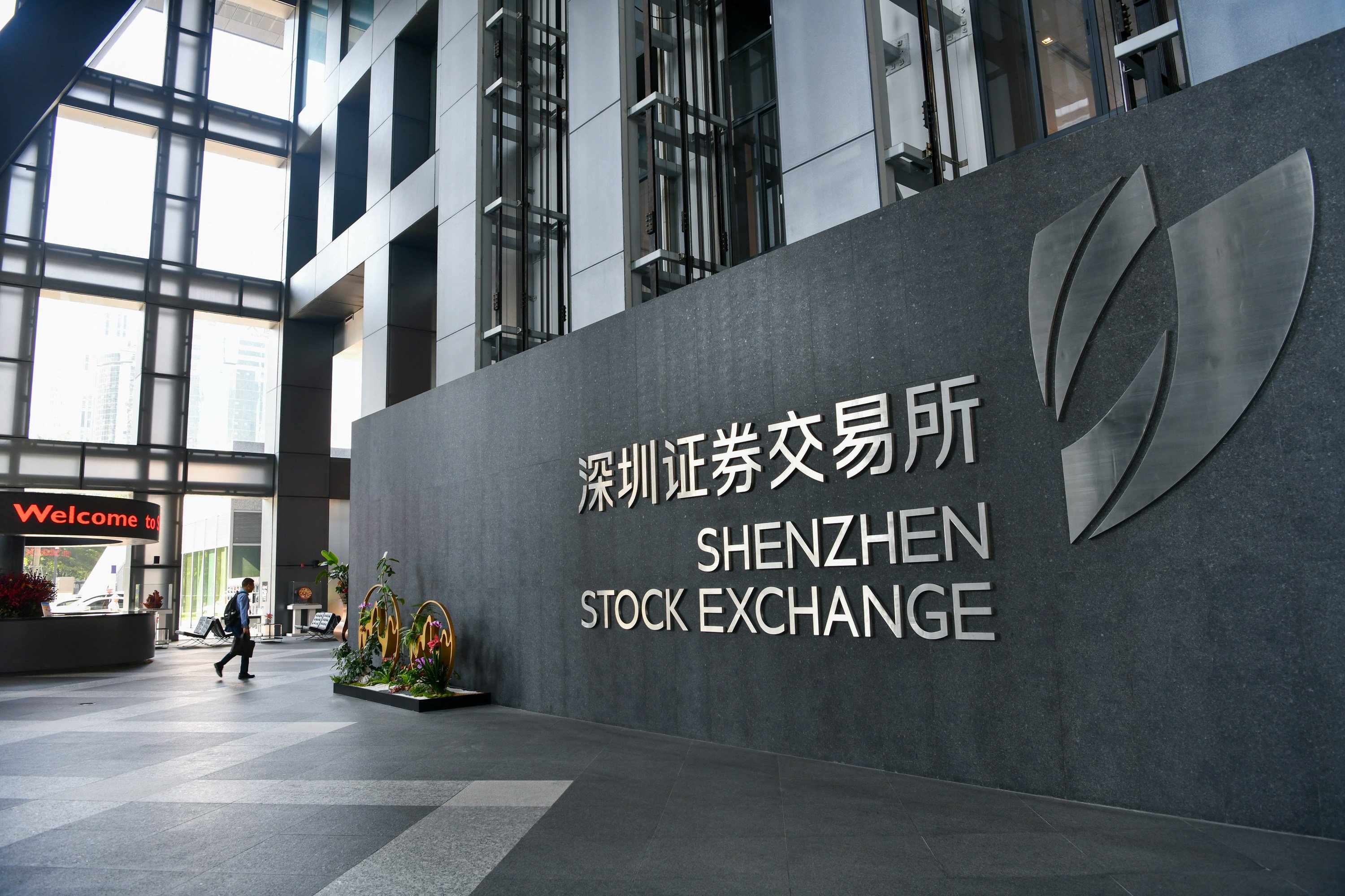 The Shenzhen Stock Exchange. Photo: Xinhua