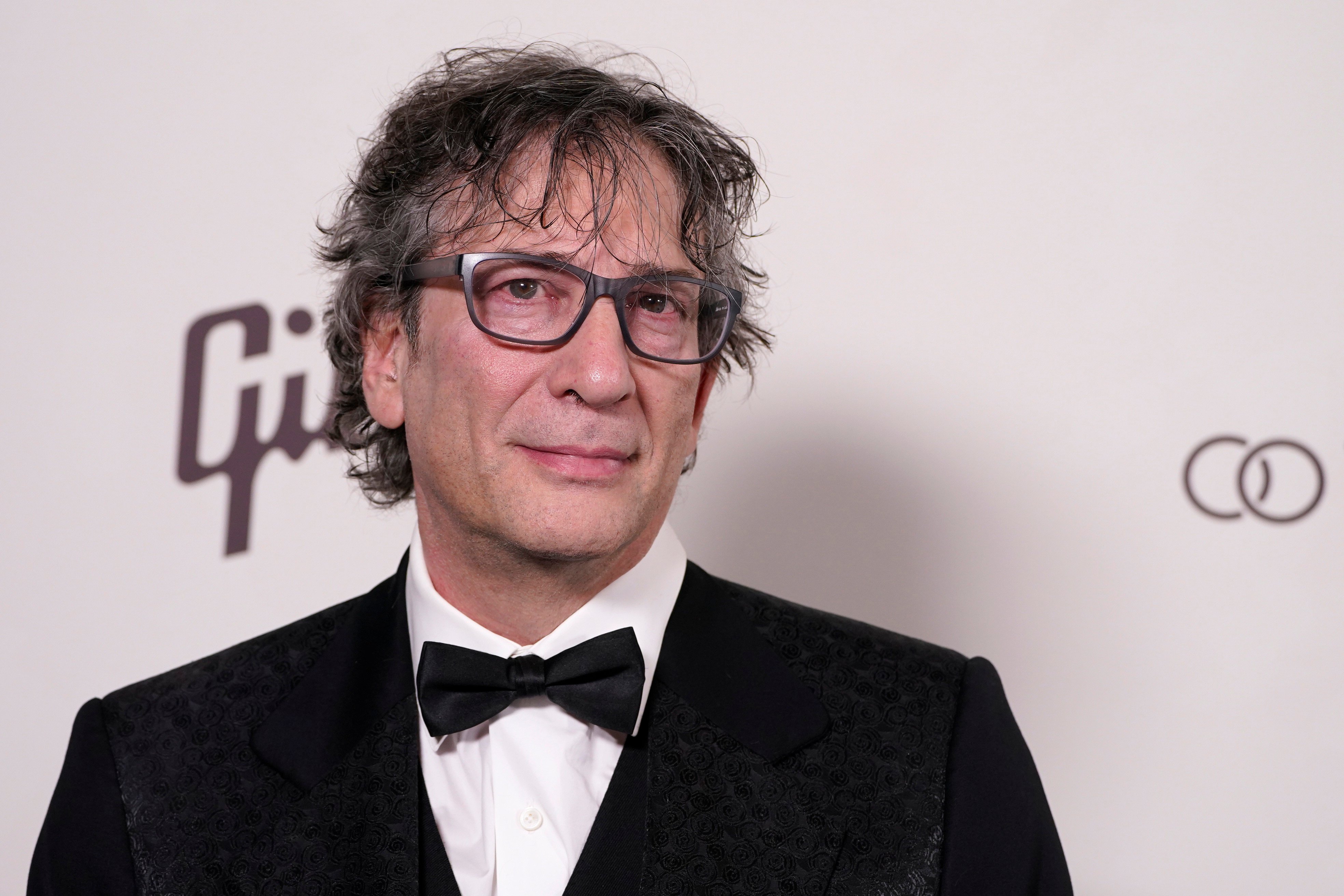 Neil Gaiman arrives at a gala in Los Angeles in January 2024. Photo: AP