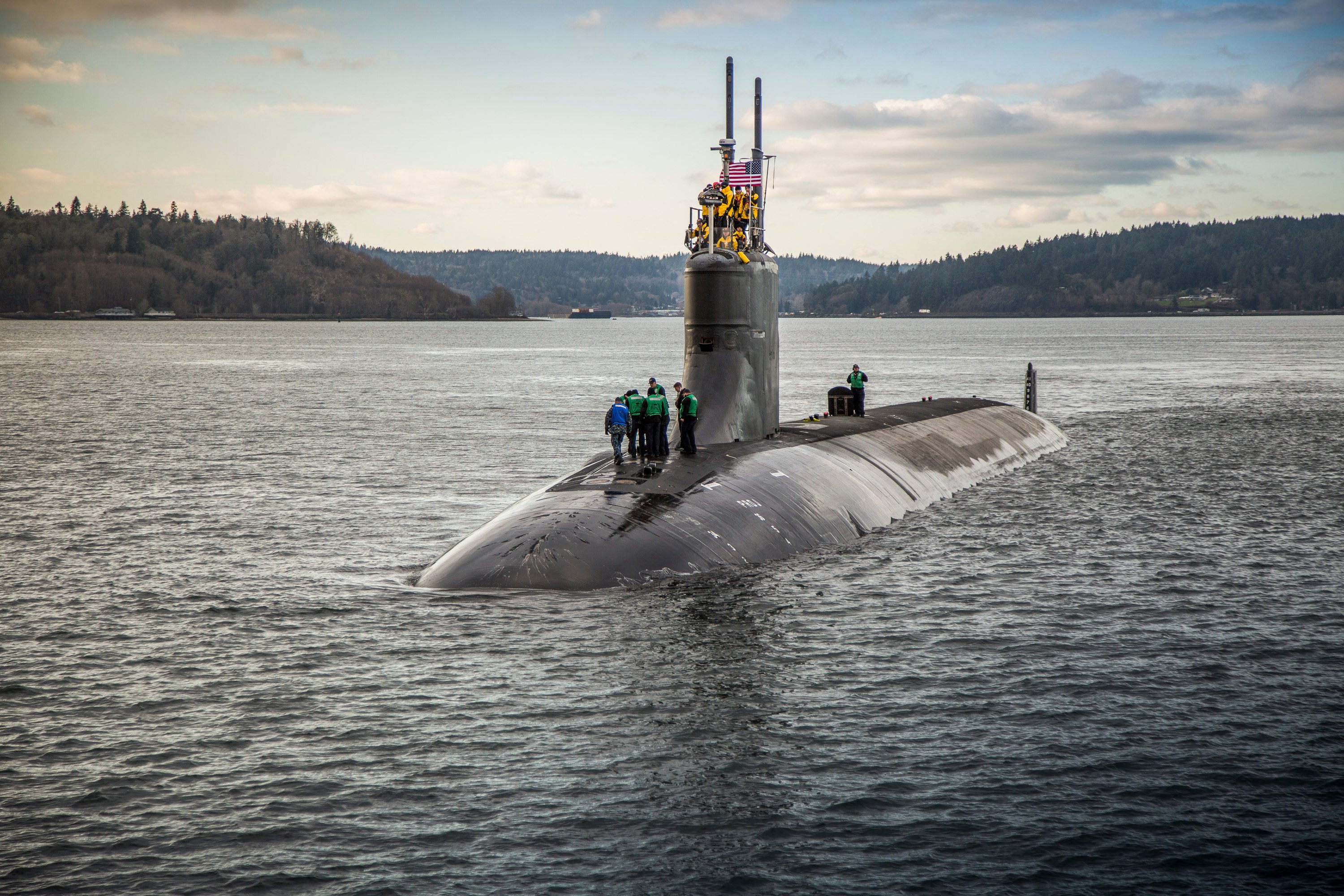 US Seawolf-class submarines, such as the USS Connecticut, may have trouble evading the Chinese military after scientists developed a groundbreaking method to detect even the quietest underwater vessels by harnessing the magnetic fields generated by their wakes. Photo: US Navy/Abaca Press/TNS