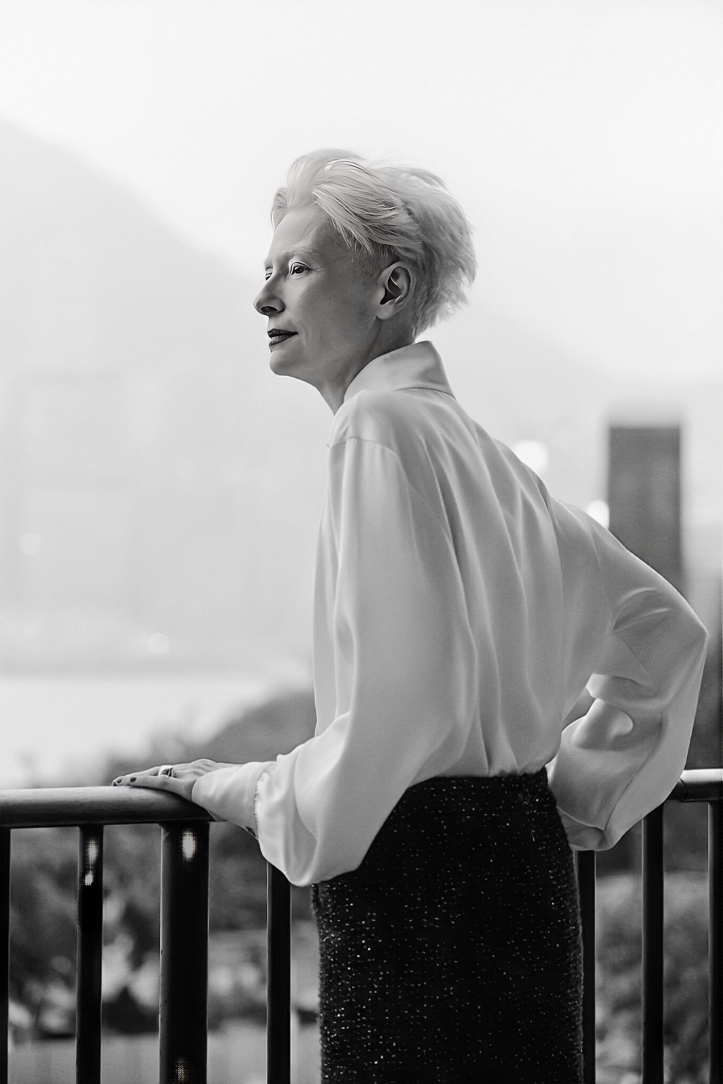 Tilda Swinton hits Hong Kong to make the case for film preservation and praise the magic of old cinema. Photo: Courtesy of Chanel