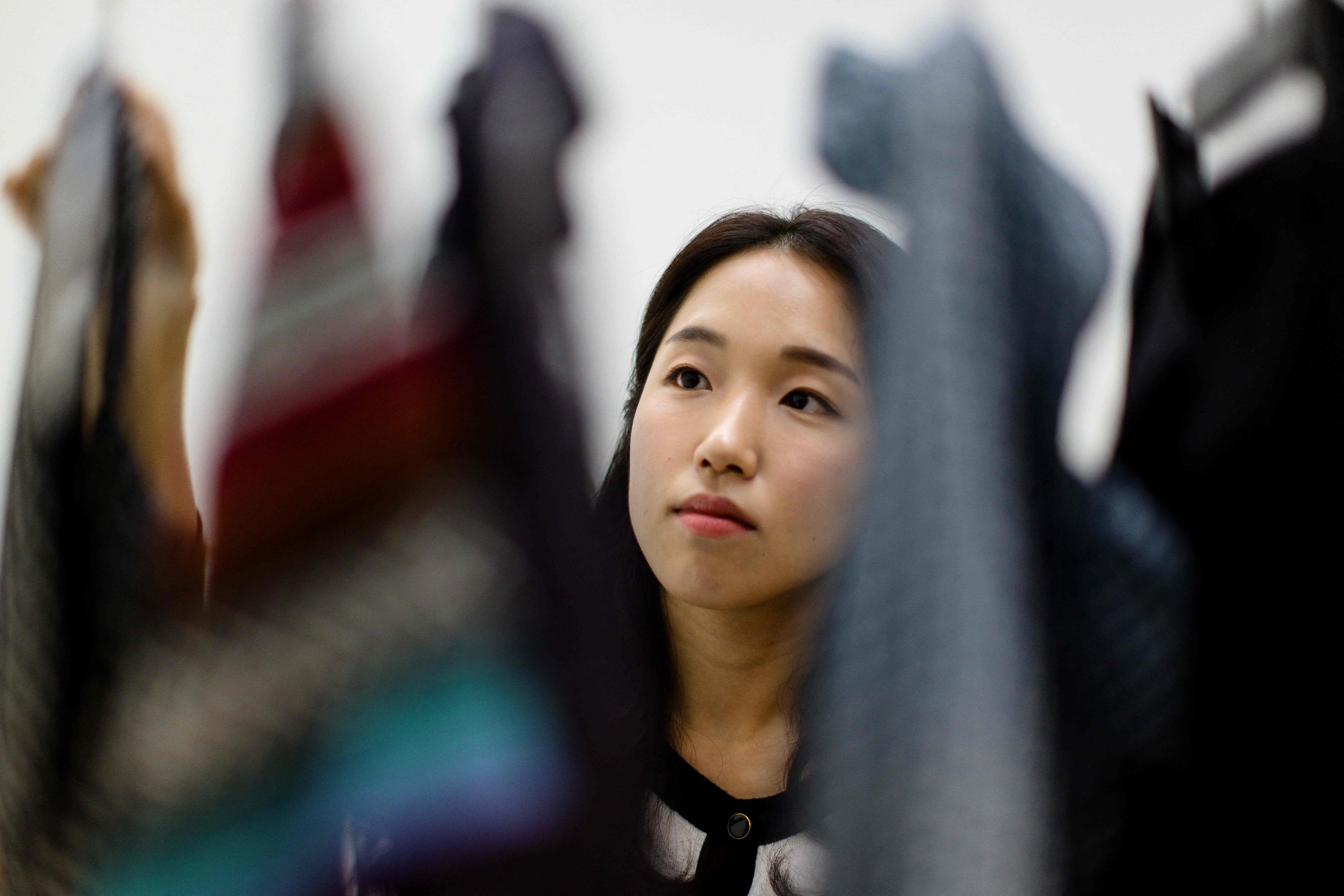 South Korean Lee So-yeon was a fast-fashion shopaholic before she found out how wasteful it was. She has not bought any new clothes for the past six years. Photo: AFP