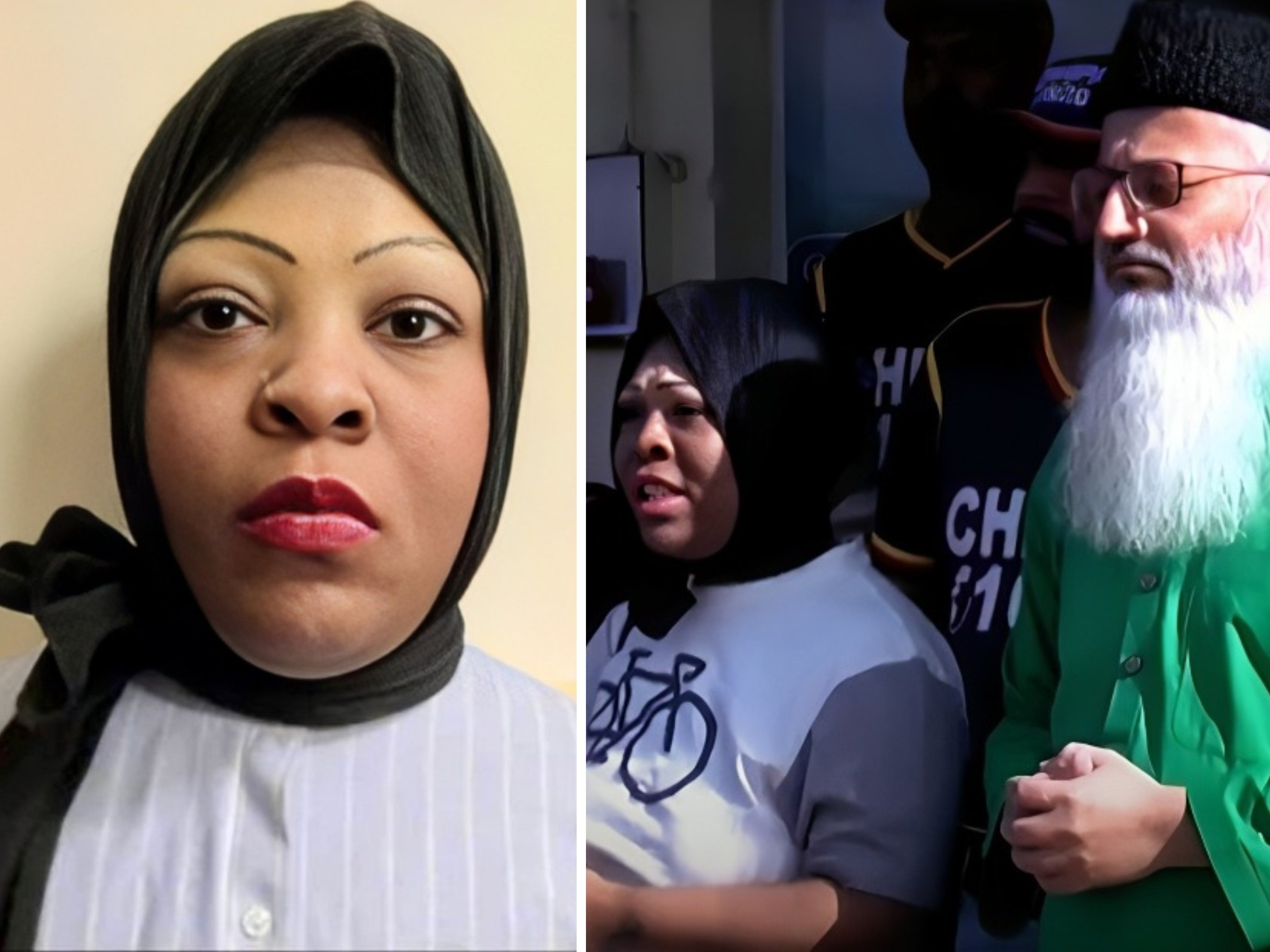 Onijah Robinson’s surreal journey from online romance to being stranded in Pakistan and holding press conferences to demand for money has intrigued online audiences. Photos: @Nimrod Kamer/YouTube, @saeedmalik3000/X