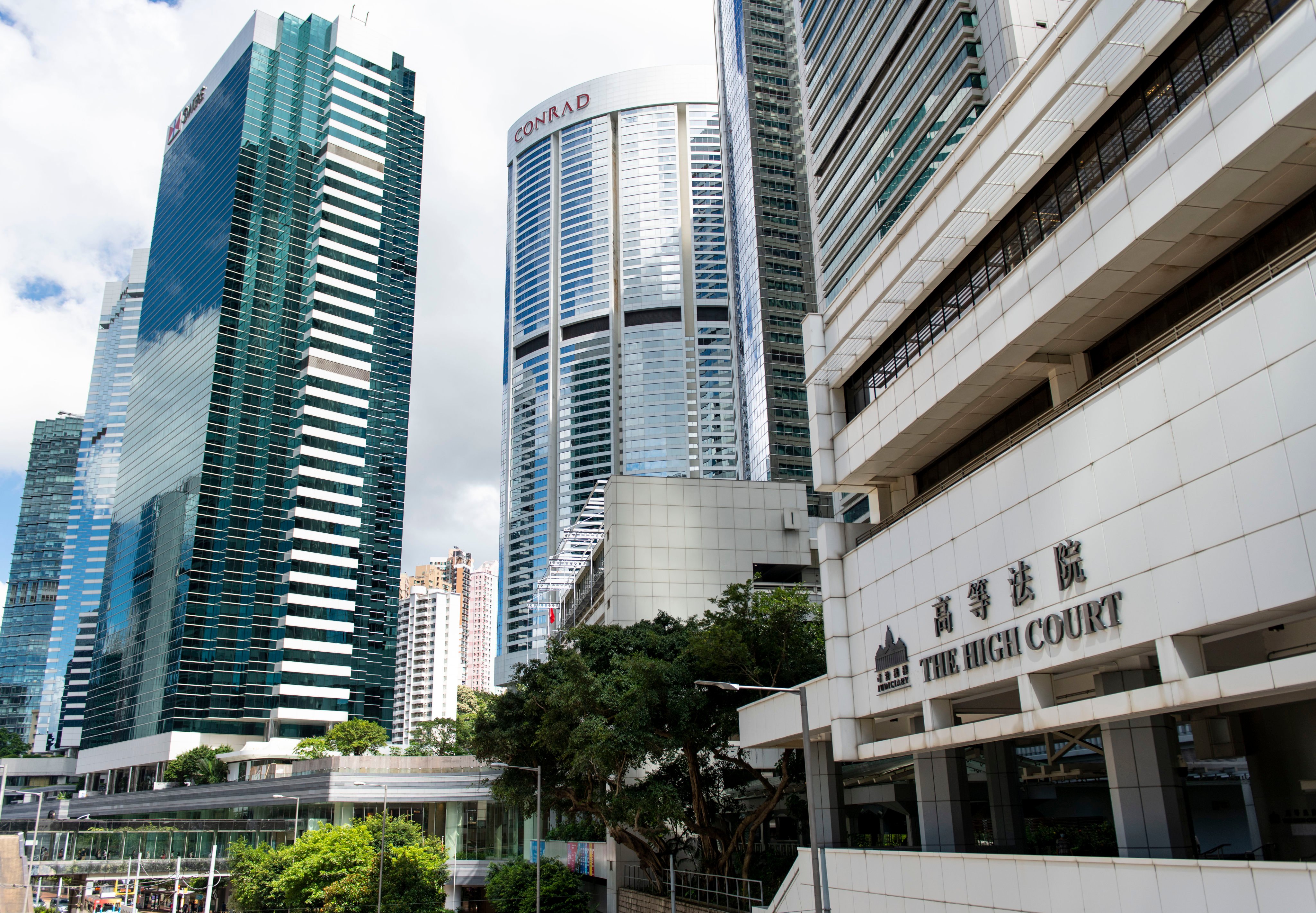 The High Court building in Admiralty. Photo: Warton Li