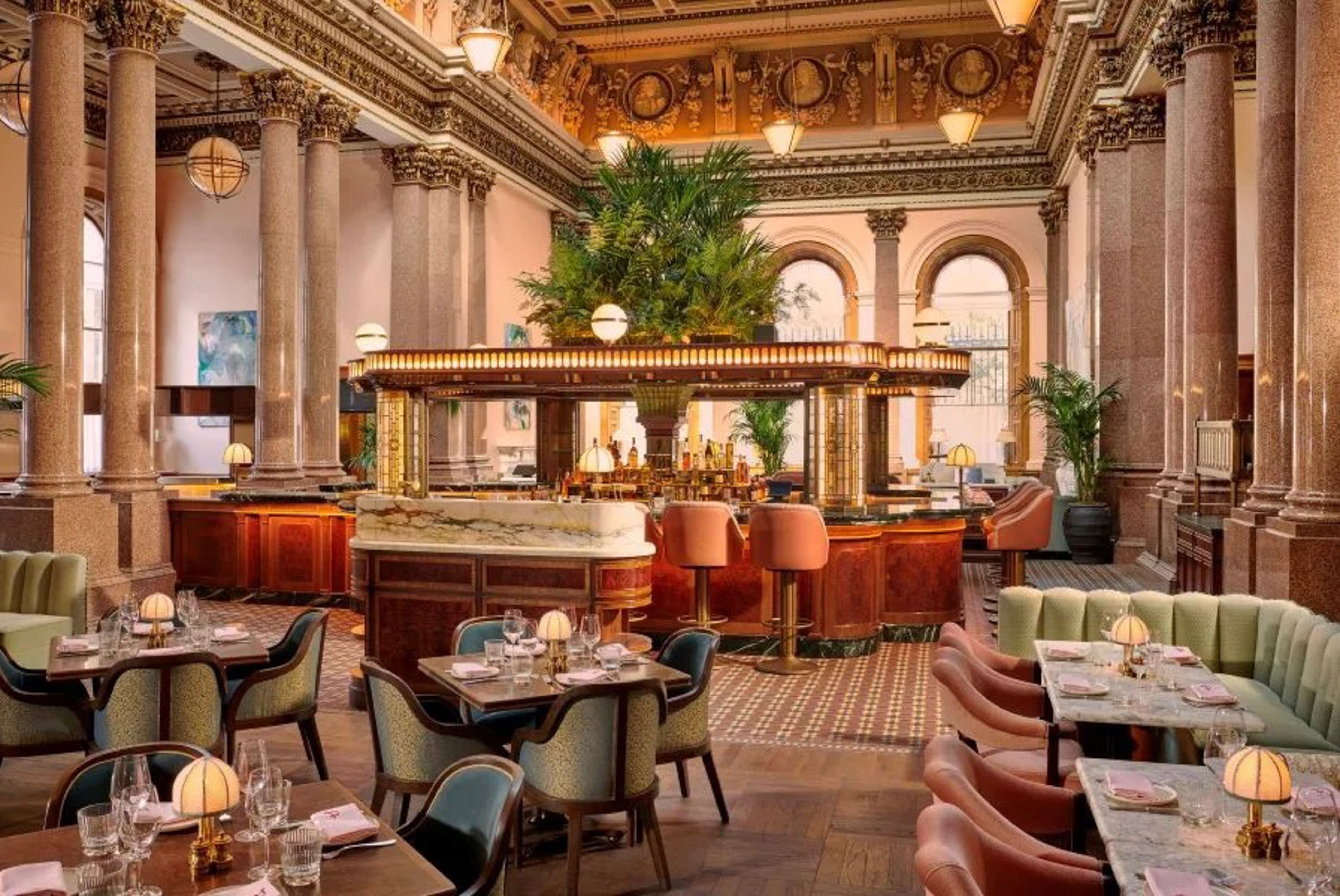 A bar area at Gleneagles Townhouse. Photo: Gleneagles Townhouse