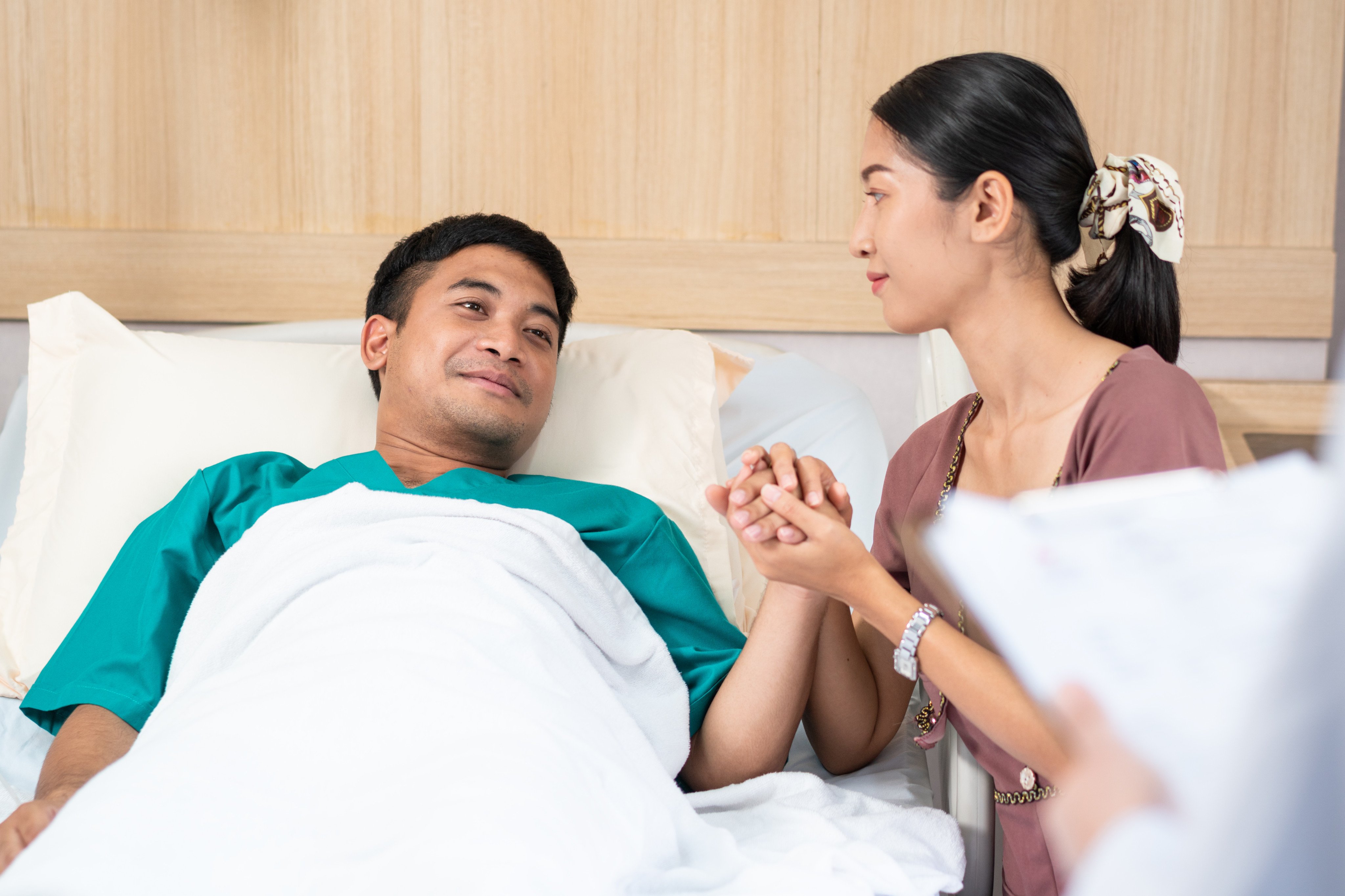 Relatives of heart attack survivors are often overprotective and hide their own feelings, but this can cause problems for patient and carer. Photo: Shutterstock