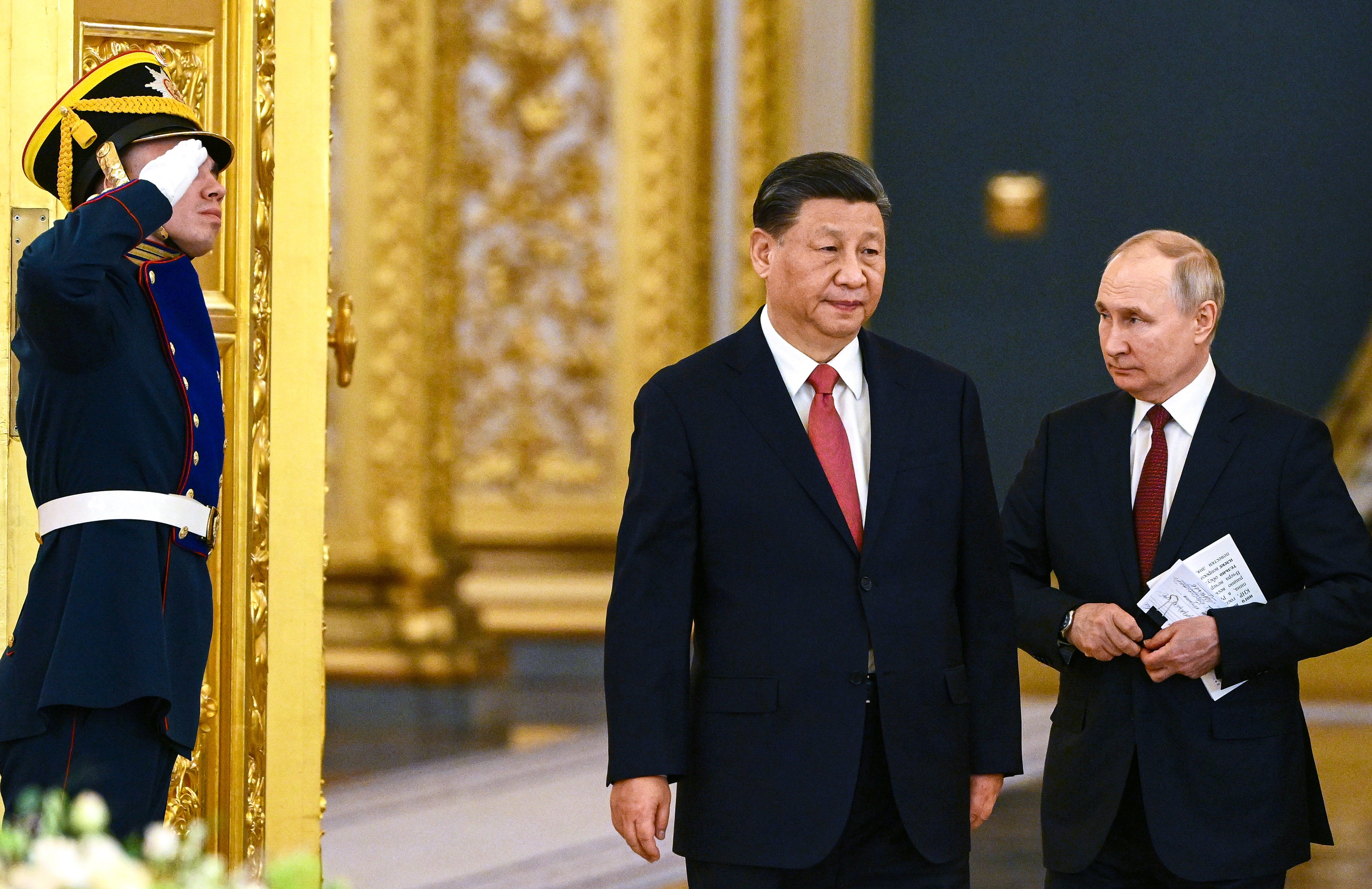 China’s President Xi Jinping and Russia’s President Vladimir Putin could be set for several exchanges this year, with each inviting the other to join their war commemorations. Photo: EPA-EFE