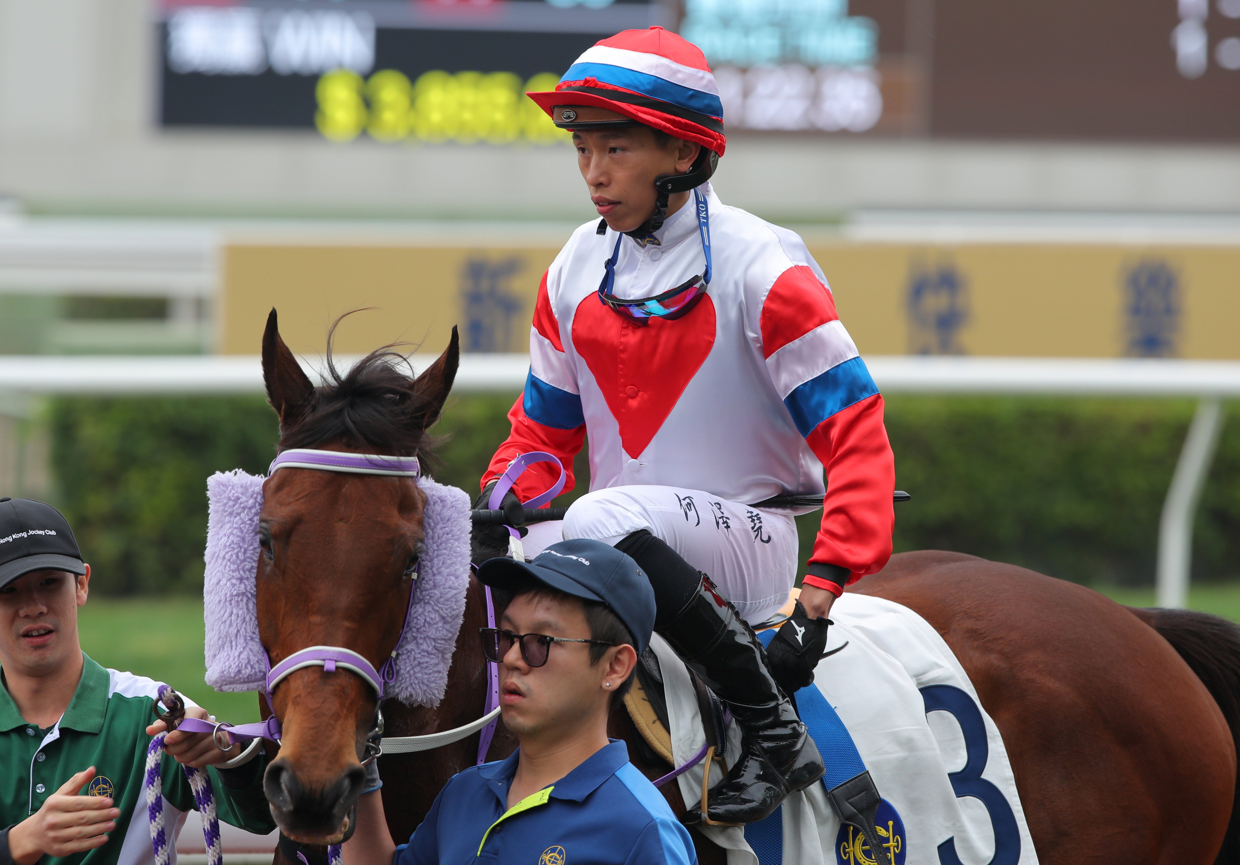 Jockey Vincent Ho. Photo: Kenneth Chan