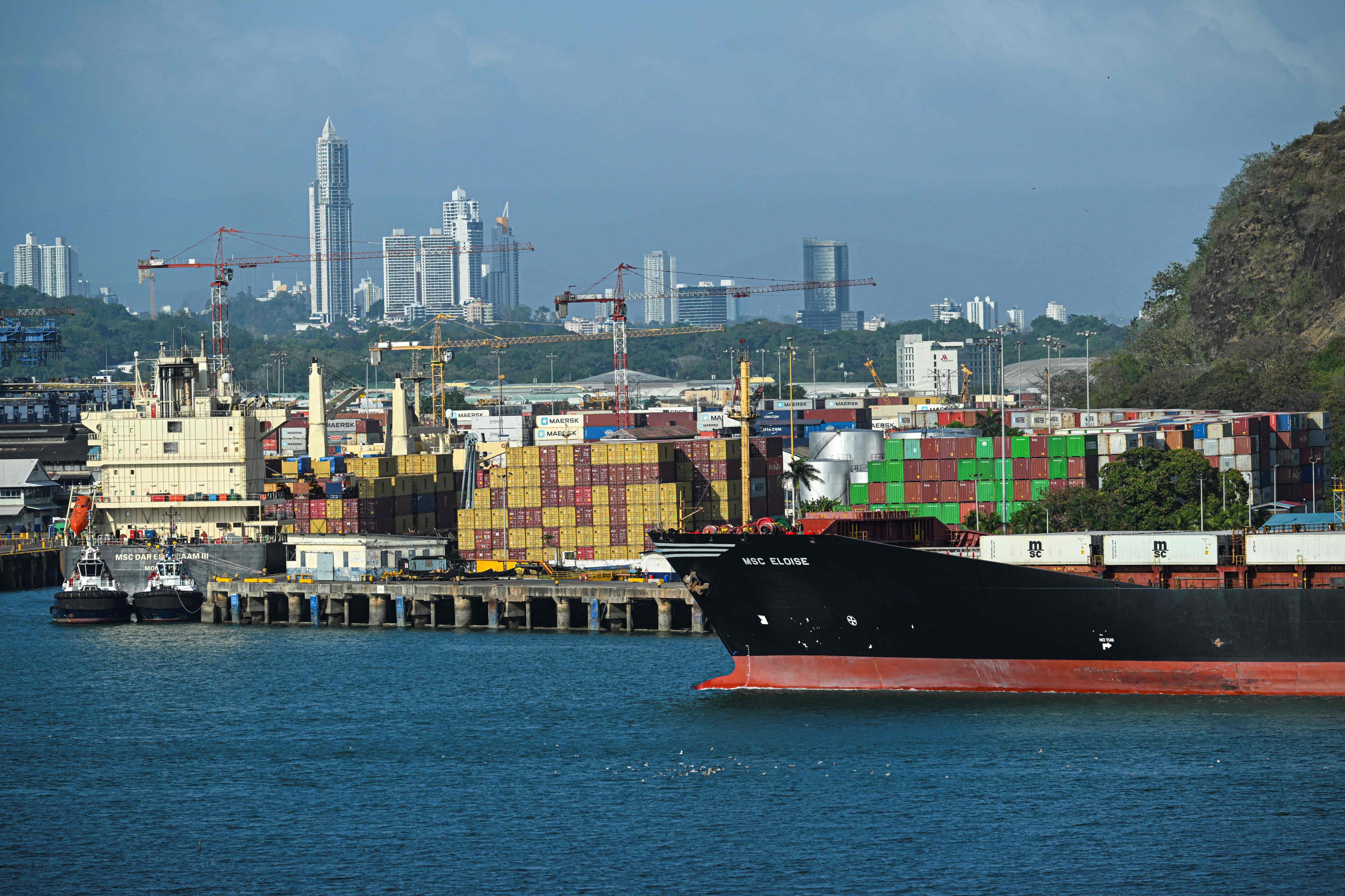 The Panama Canal has become one sticking point of many in a fraught relationship between the US and China. Photo: AFP