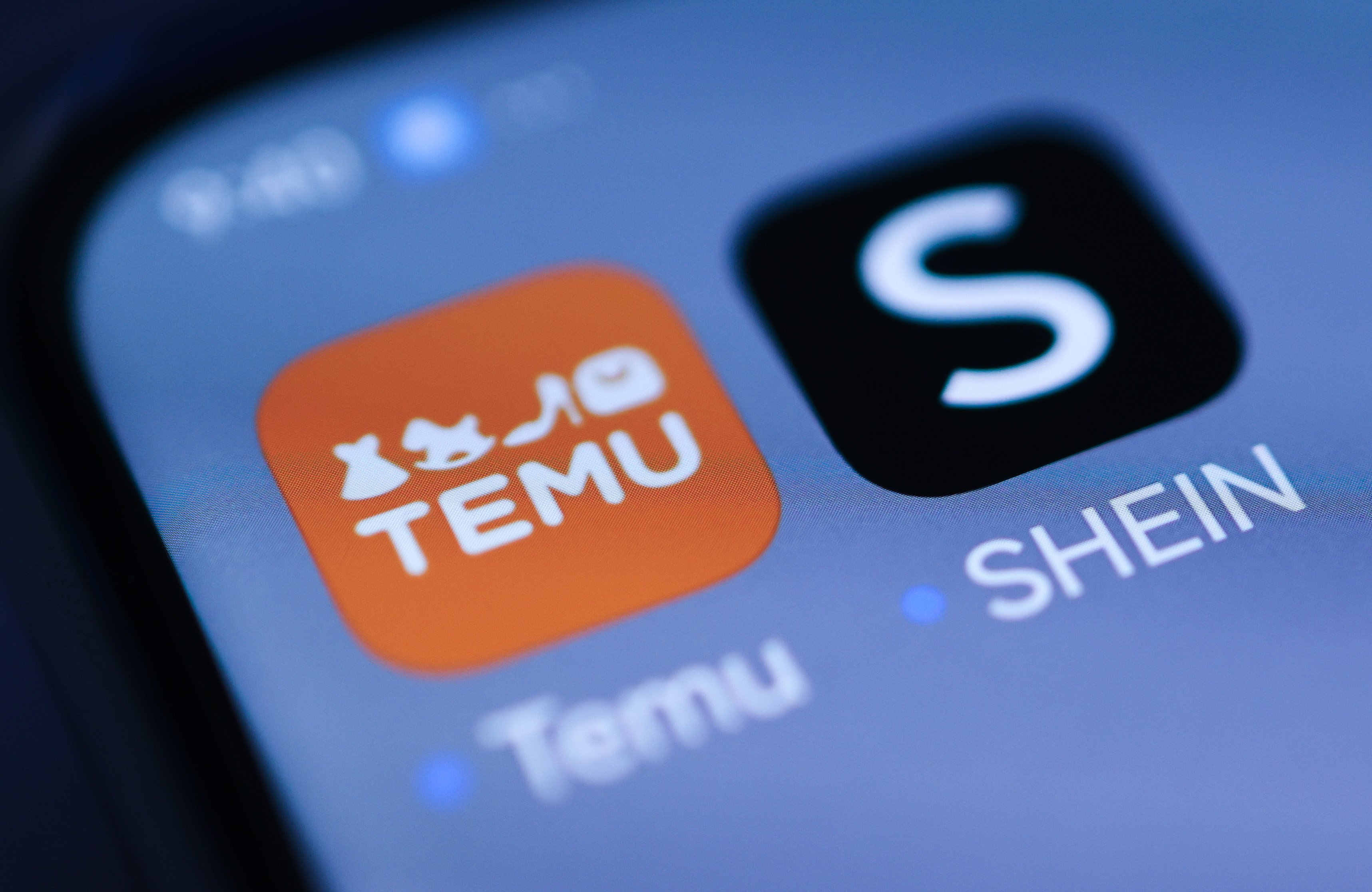 Chinese e-commerce platforms that ship goods from China directly to consumers such as Temu and Shein are expected to be hit hard by the end of the US de minimis exception that allowed packages worth less than US$800 to be delivered without duties. Photo: EPA-EFE