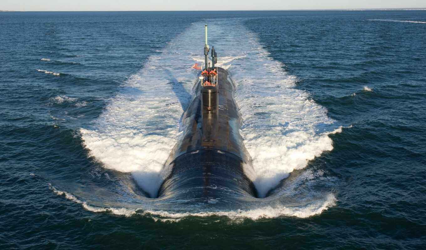 A Virginia-class nuclear-powered attack submarine. Australia is set to acquire these vessels from the early 2030s.  Photo: US Navy