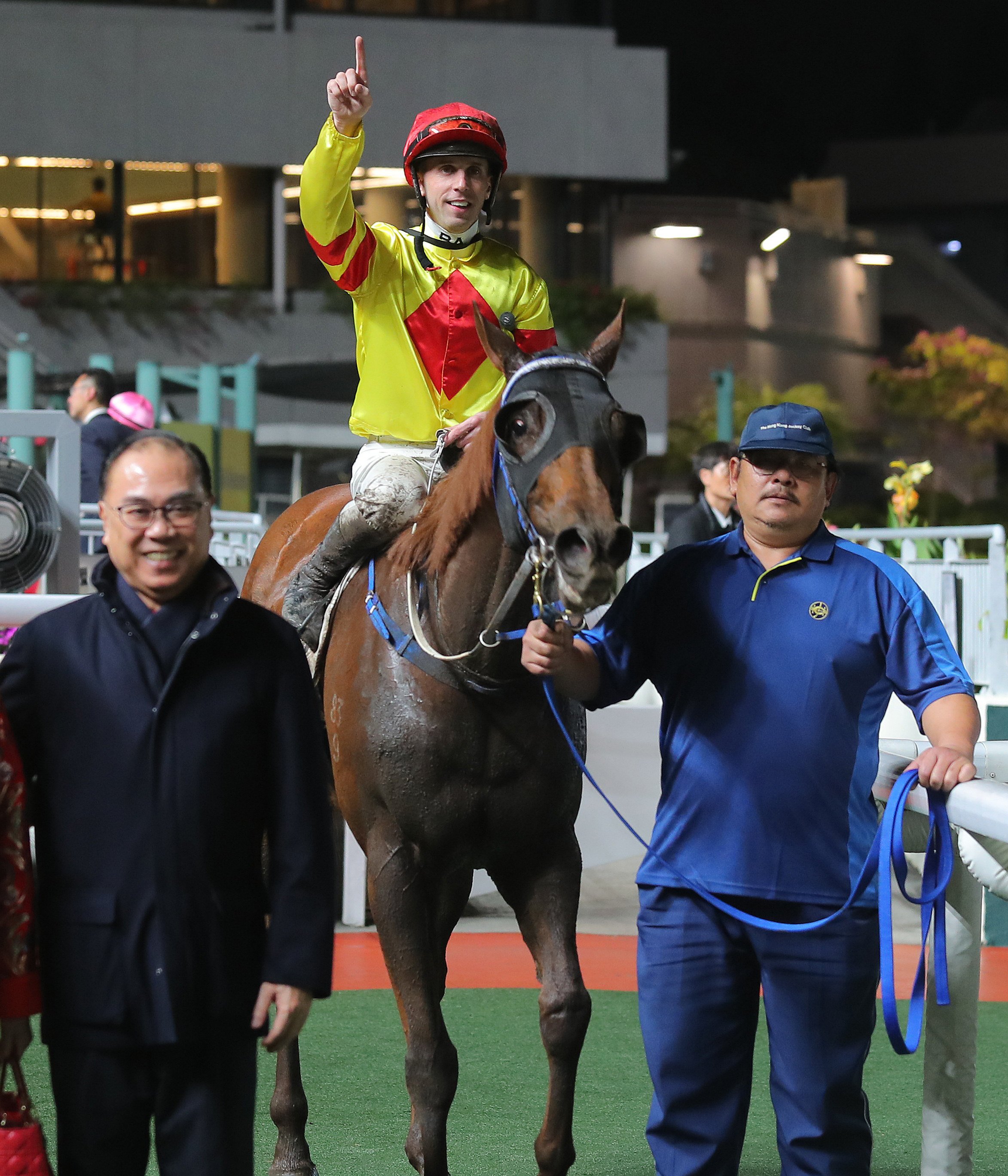 Jockey Brenton Avdulla has a strong book of nine rides on Sunday. Photos: Kenneth Chan