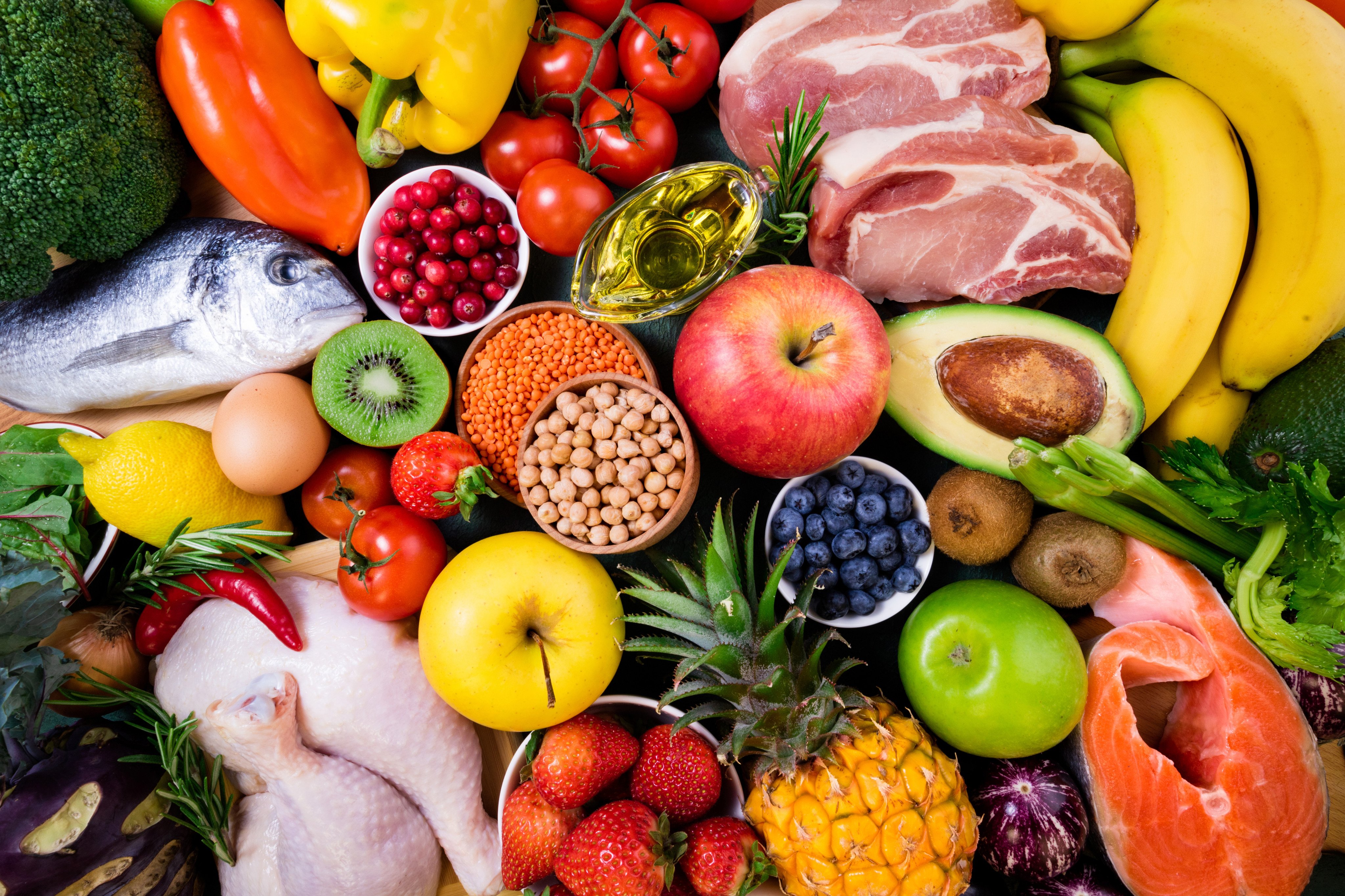 Try to make sure you are eating a variety of foods. Photo: Shutterstock