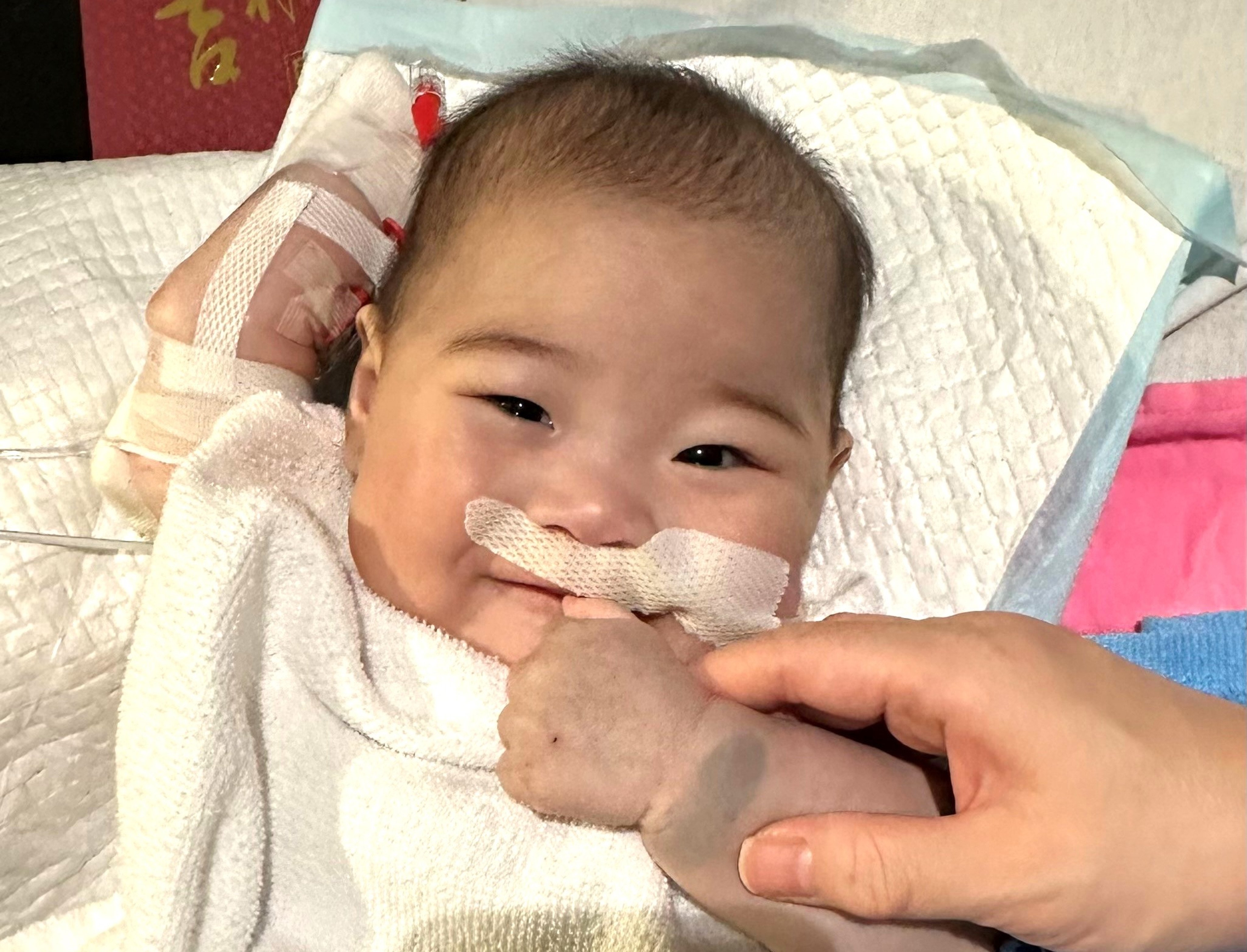 The parents of seven-month-old Whitney have renewed appeals for a suitable heart donor as she suffers from worsening respiratory failure. Photo: Handout