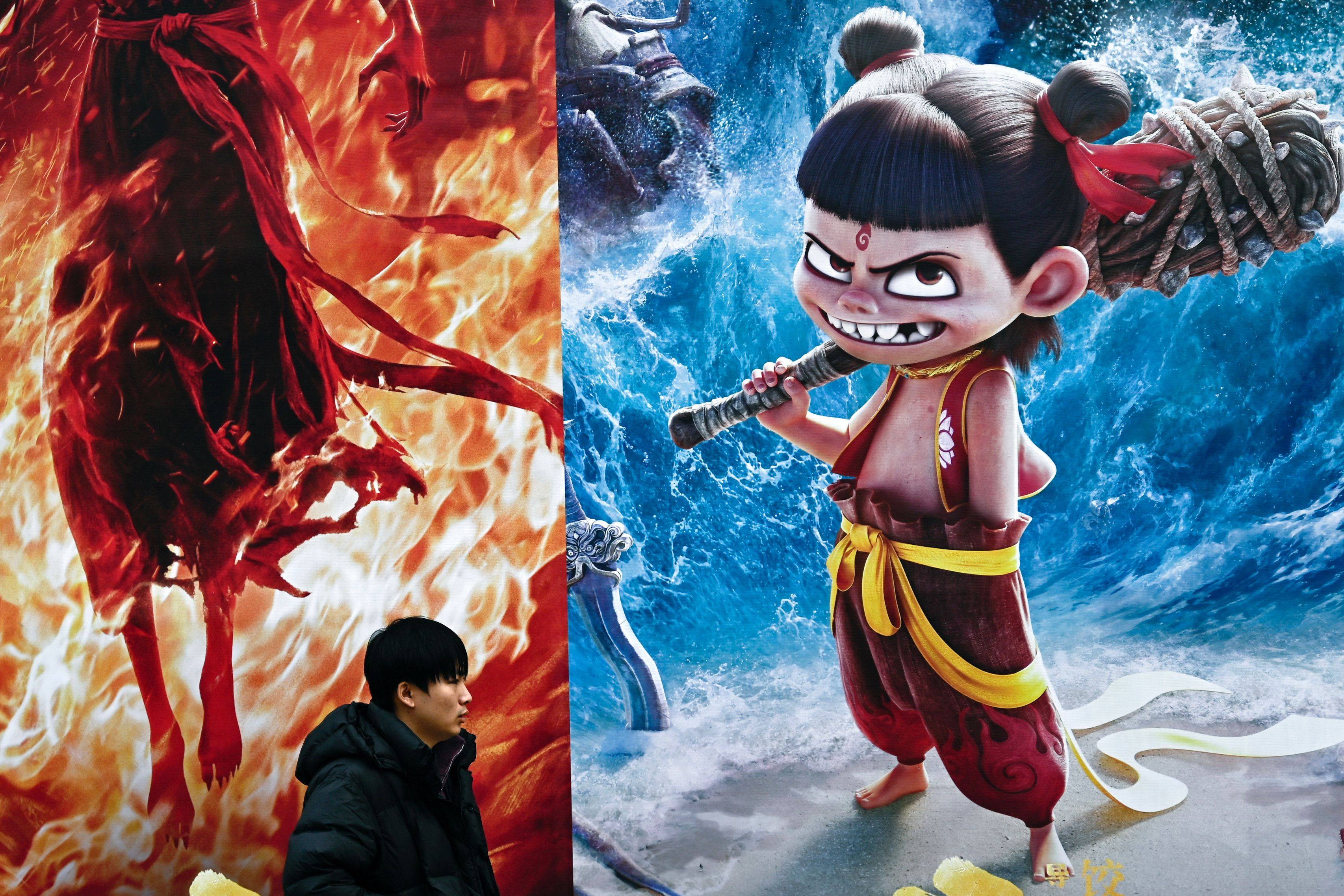 Ne Zha 2 has become the mainland’s biggest box office success. Photo: AFP