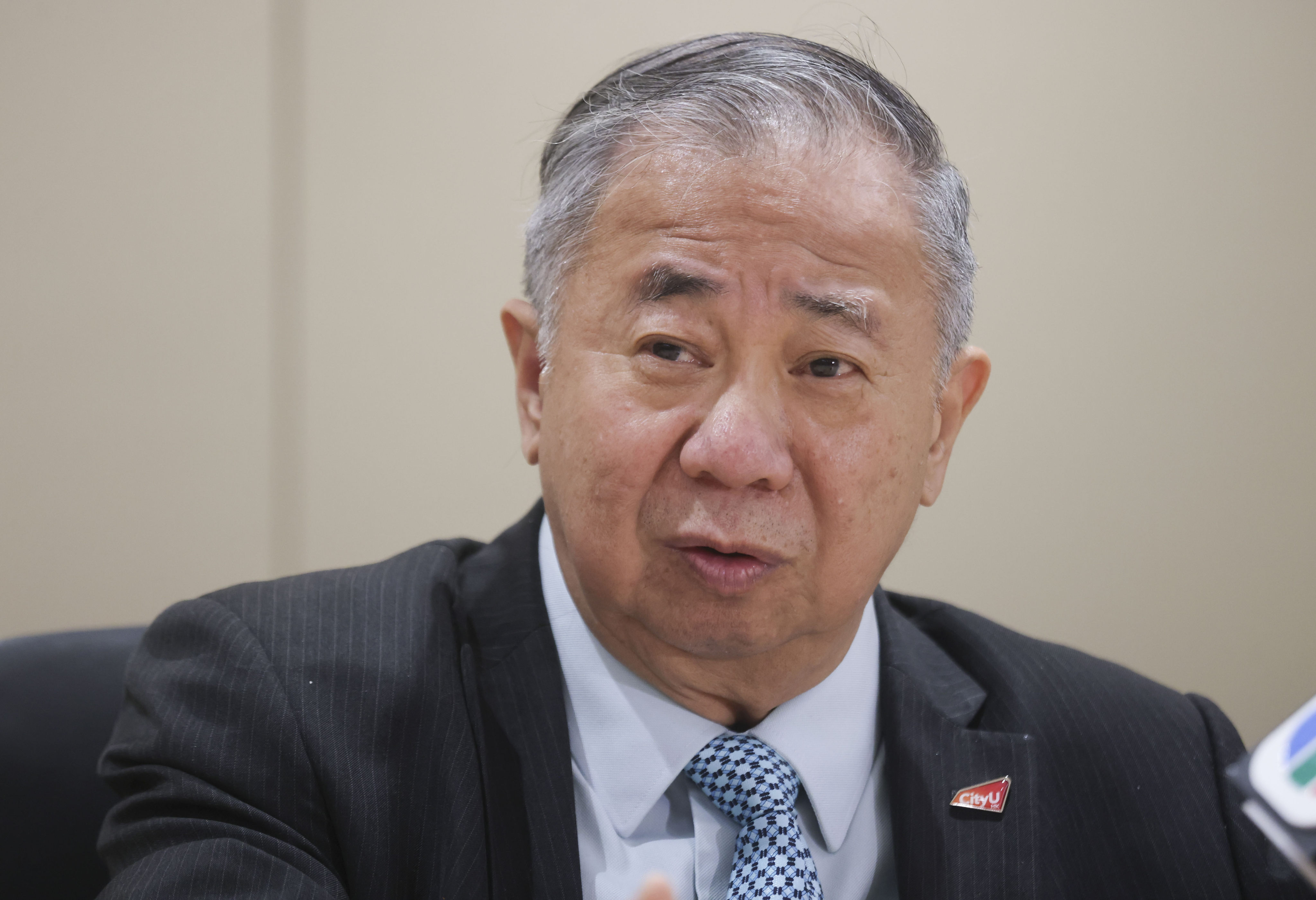 CityU president Freddy Boey has said the university has embarked on a digitalisation programme. Photo: Jonathan Wong