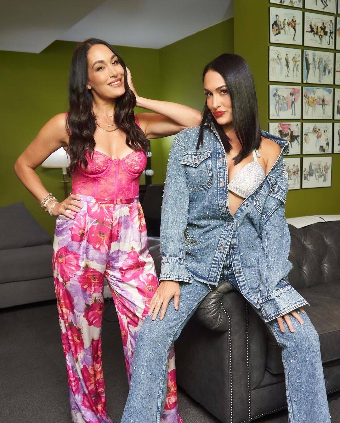 Once known as The Bella Twins, Nikki and Brie Garcia are using their legal names again as they build a new career. Photo: @nikkigarcia/Instagram