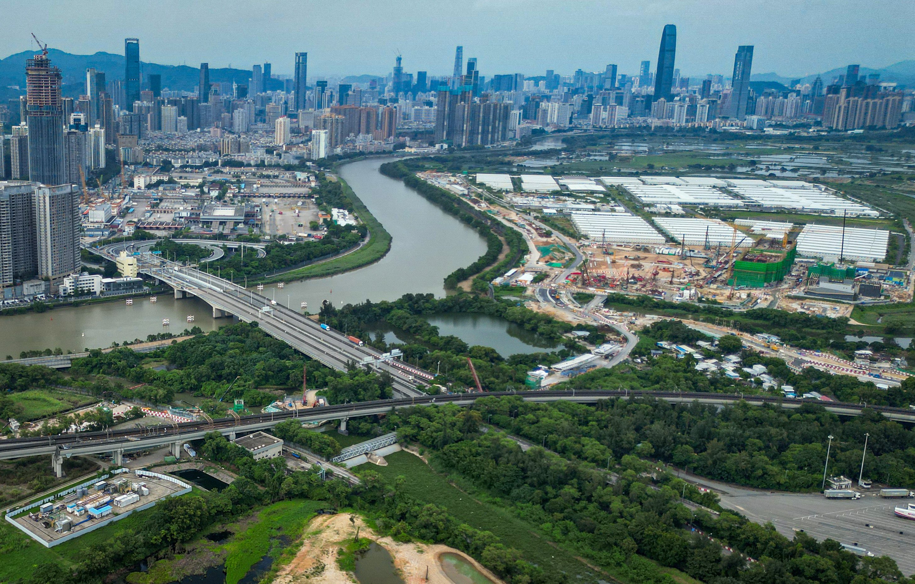 The Northern Metropolis will turn 30,000 hectares of land in the New Territories into an economic powerhouse and housing hub. Photo: Eugene Lee