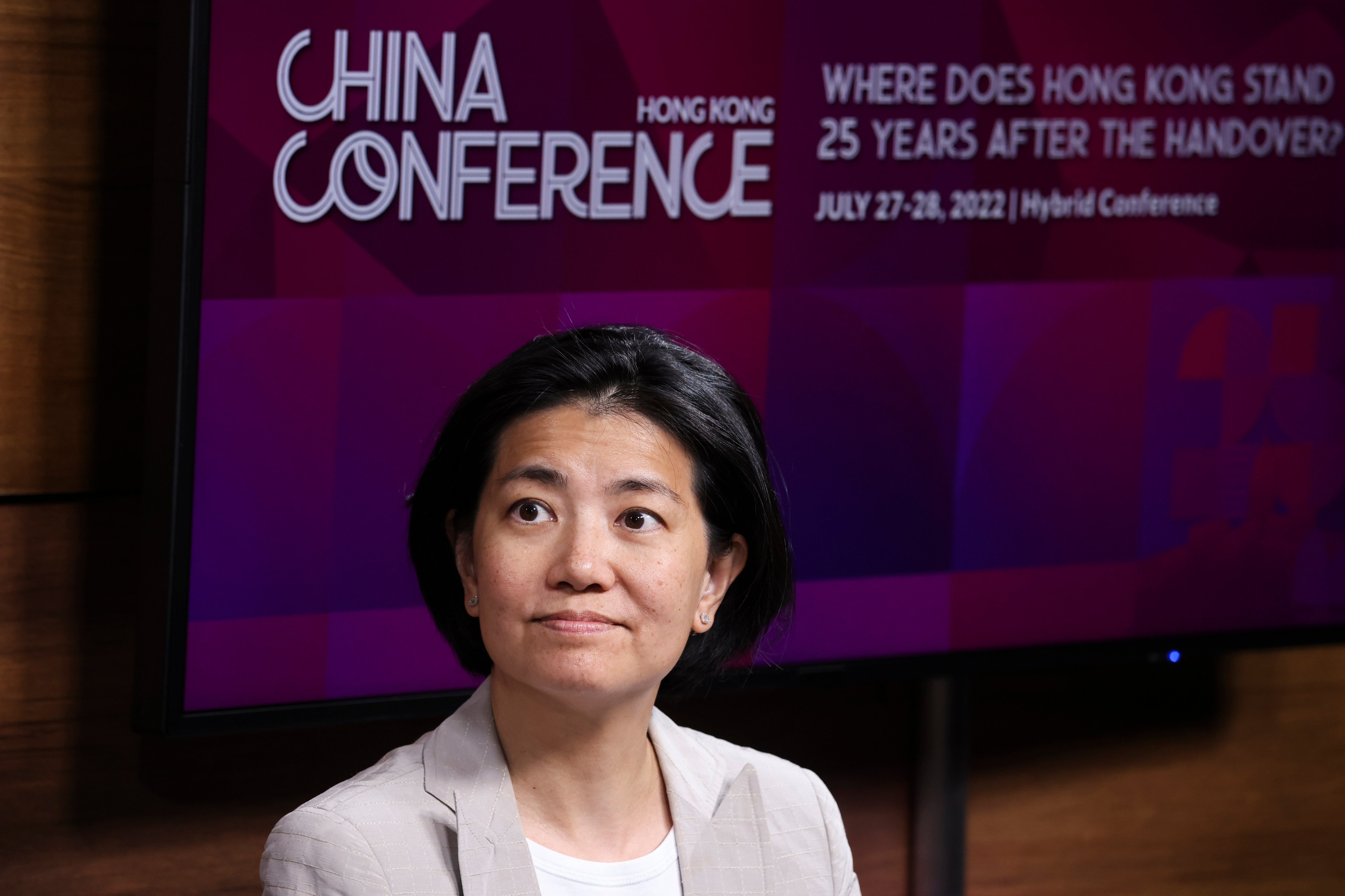 Nisa Leung, pictured in the SCMP studio in Hong Kong on July 28, 2022. Photo: Jonathan Wong