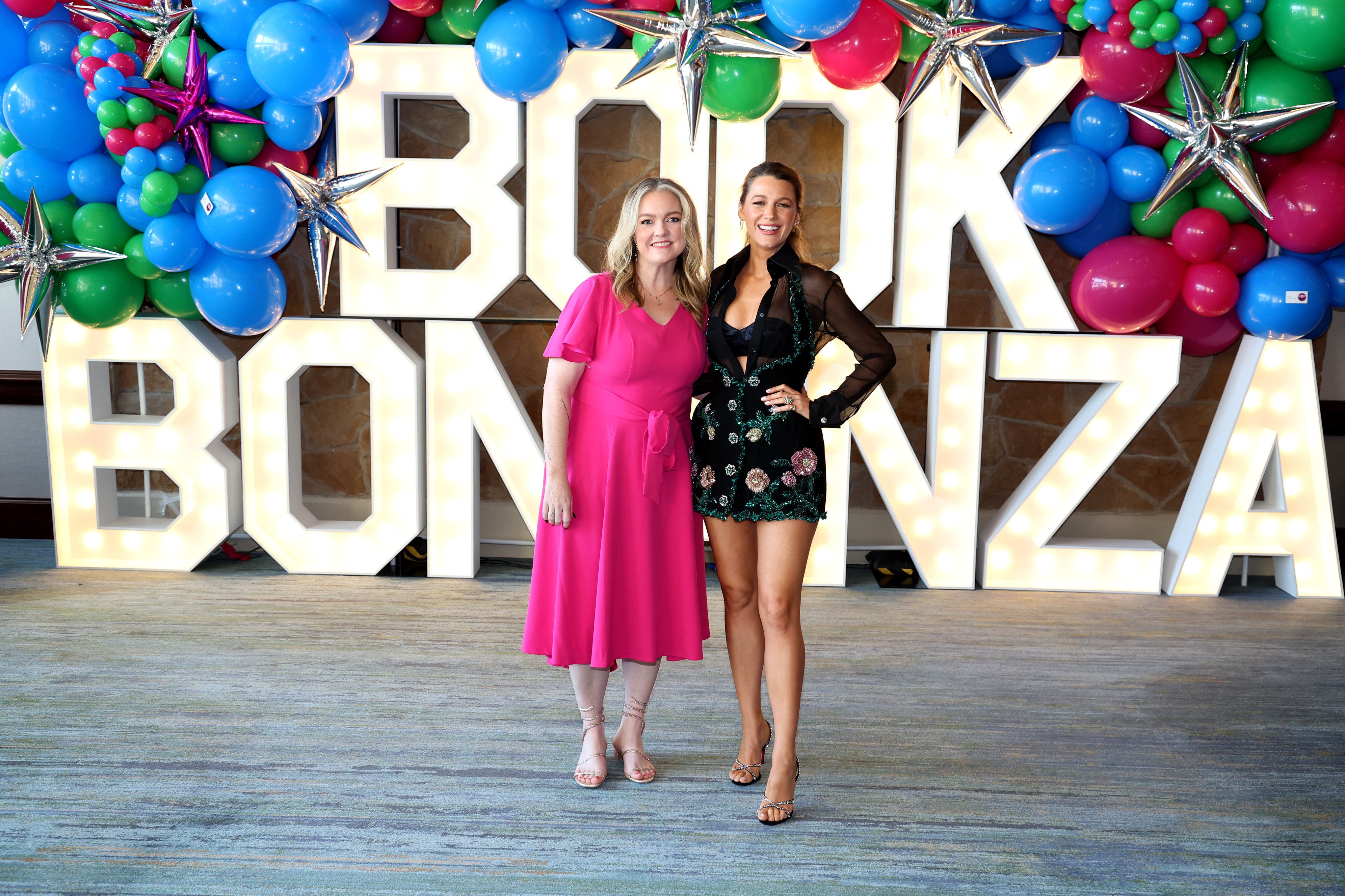 Who is Colleen Hoover, the author behind the controversial It Ends With Us? She’s pictured here with Blake Lively in June 2024. Photo: Getty Images