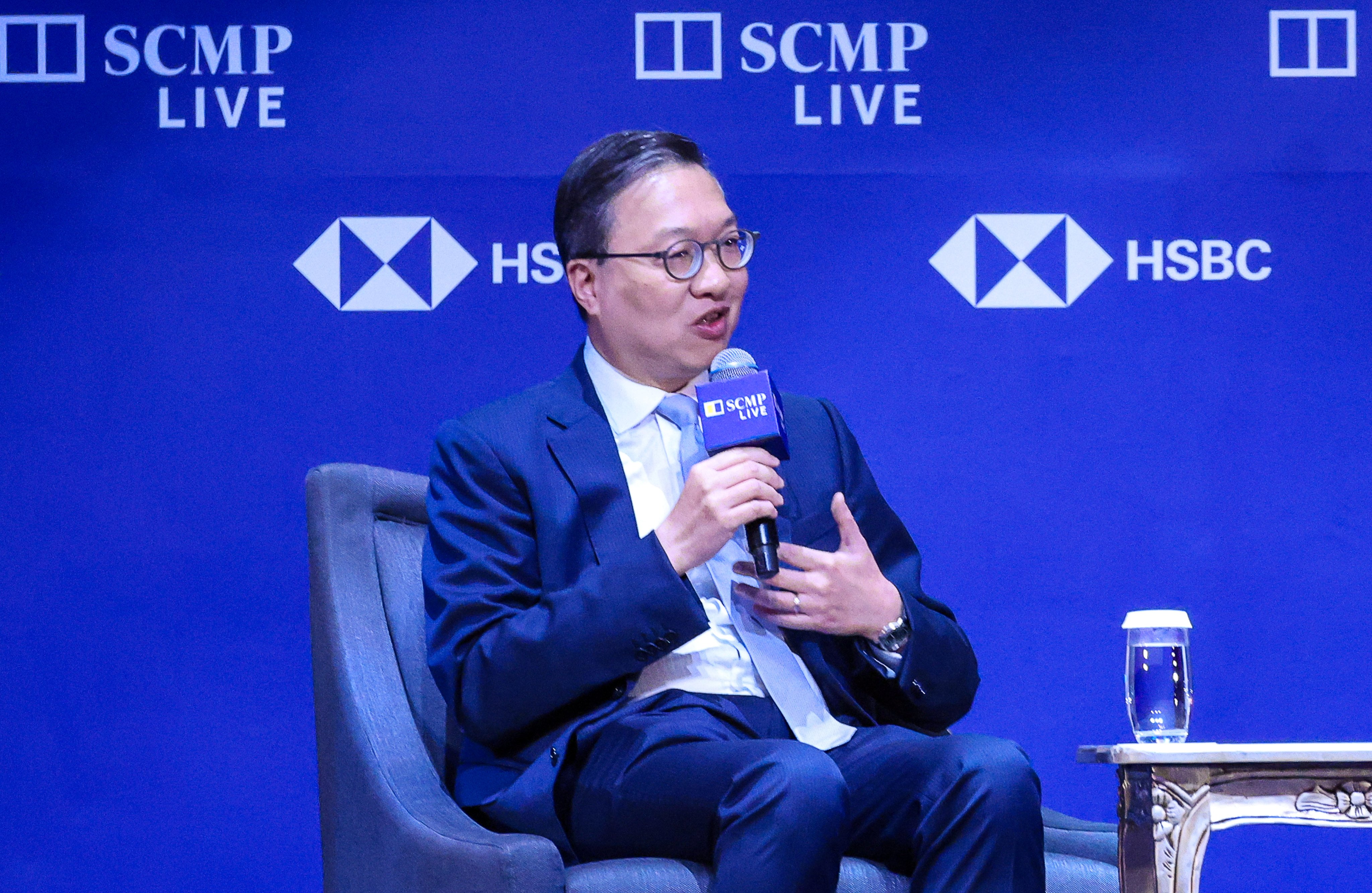 Hong Kong justice minister Paul Lam spoke at the South China Morning Post’s China Conference: Southeast Asia 2025 on Monday. Photo: Nora Tam