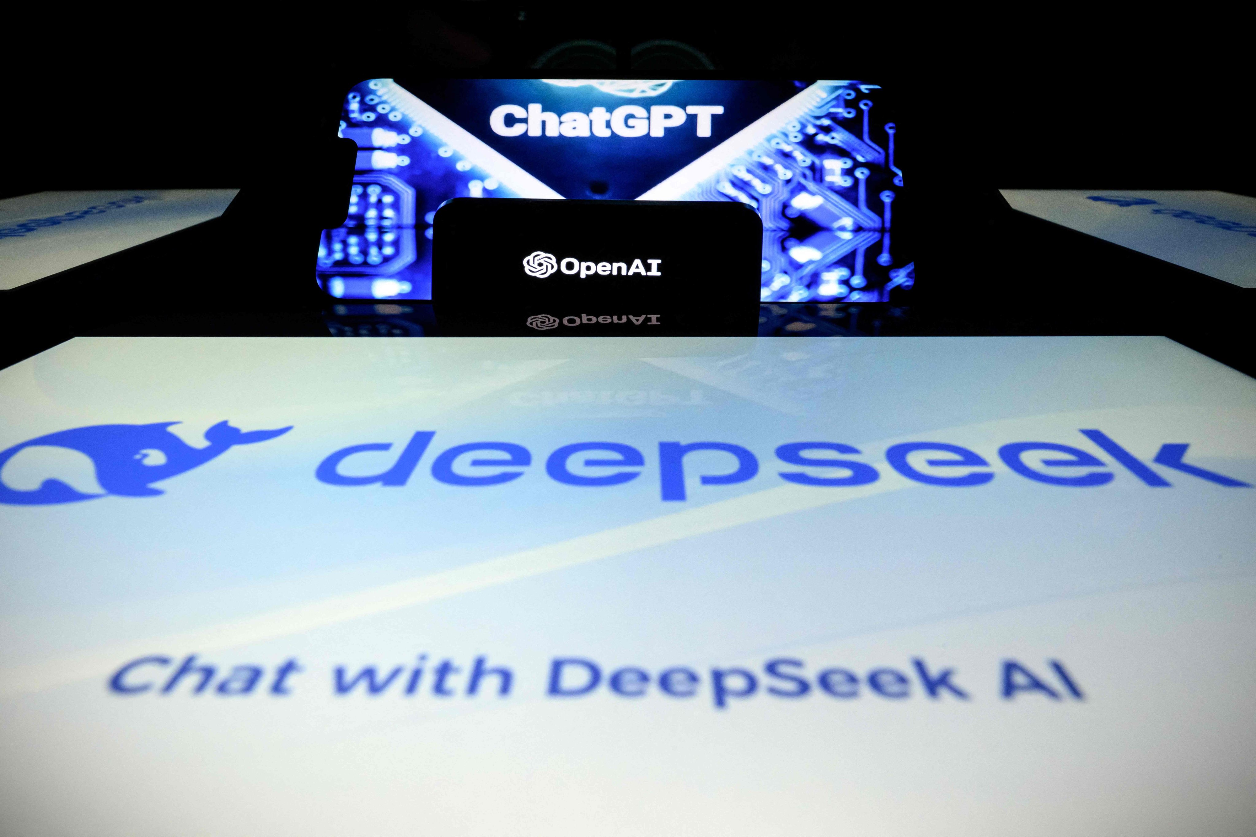 DeepSeek’s AI models have performed on par with leading US chatbots such as ChatGPT from OpenAI. Photo: AFP