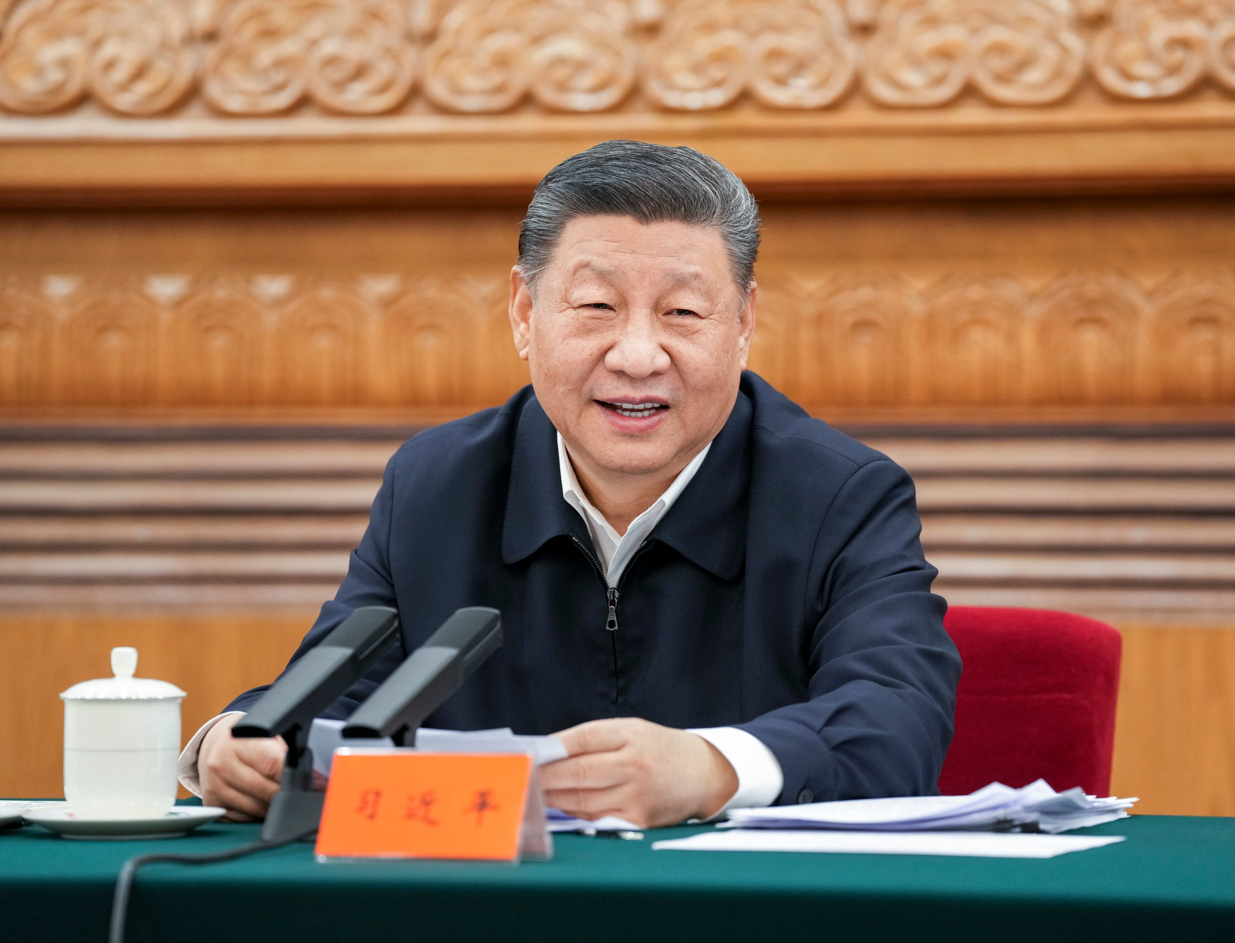 President Xi Jinping has reiterated China’s support for its private sector at a high-profile symposium with the country’s leading entrepreneurs. Photo: Xinhua