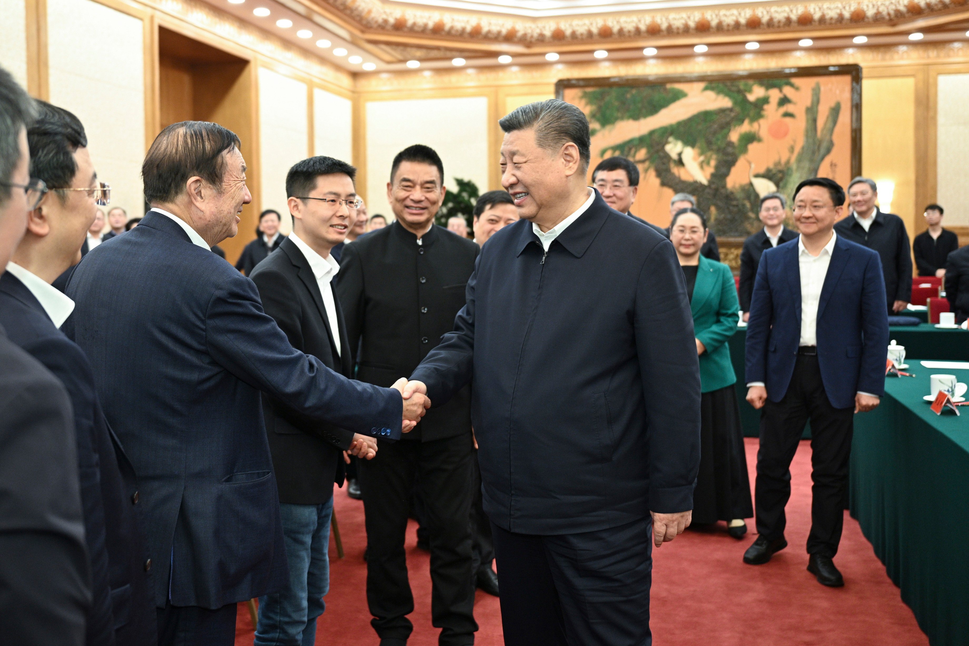 President Xi Jinping’s symposium with China’s leading entrepreneurs on Monday has led to a flurry of activity in support of his rhetoric. Photo: AP