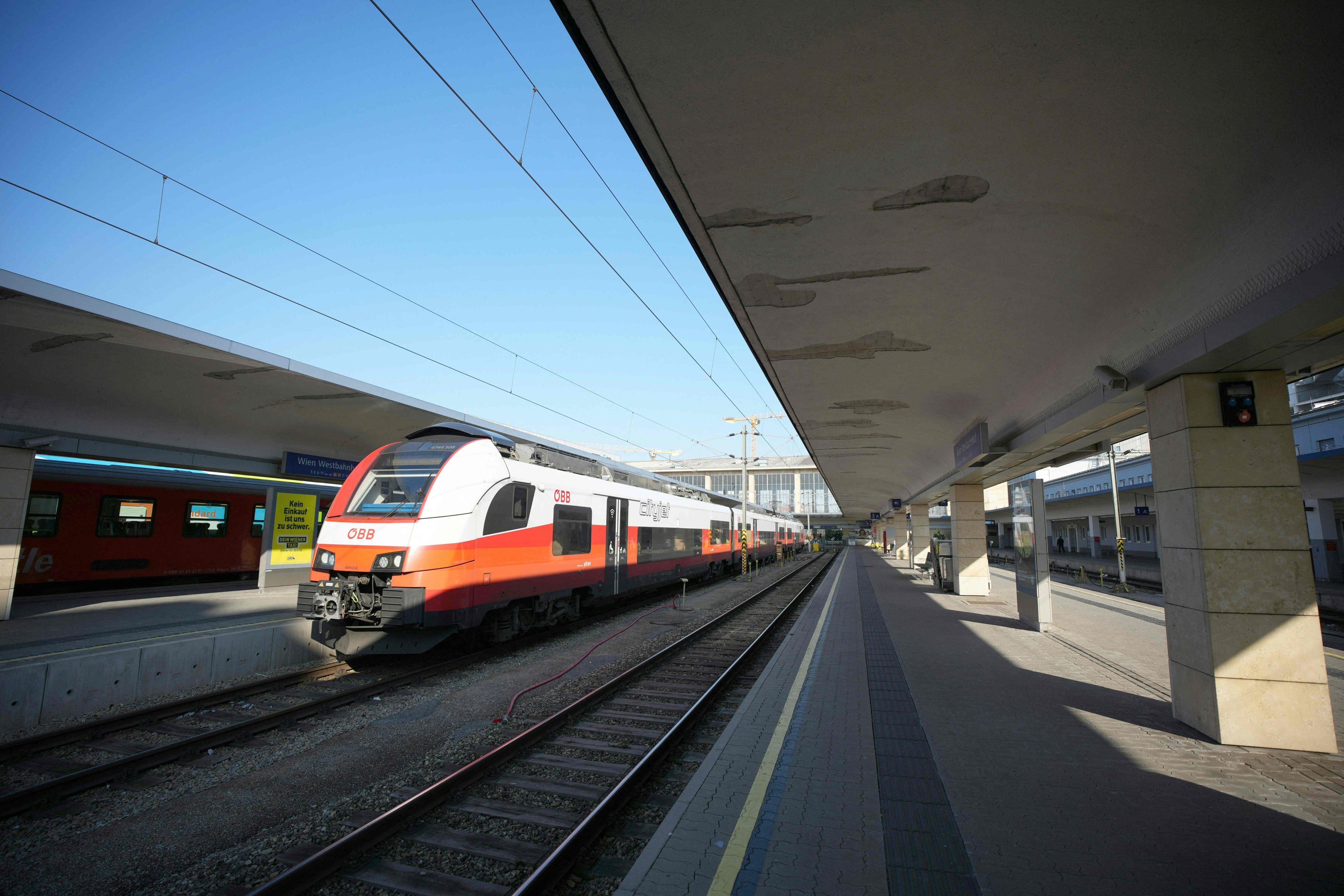 The teen, 14, apparently had planned an attack at the Westbahnhof, a major railway station in Vienna. Photo: AFP