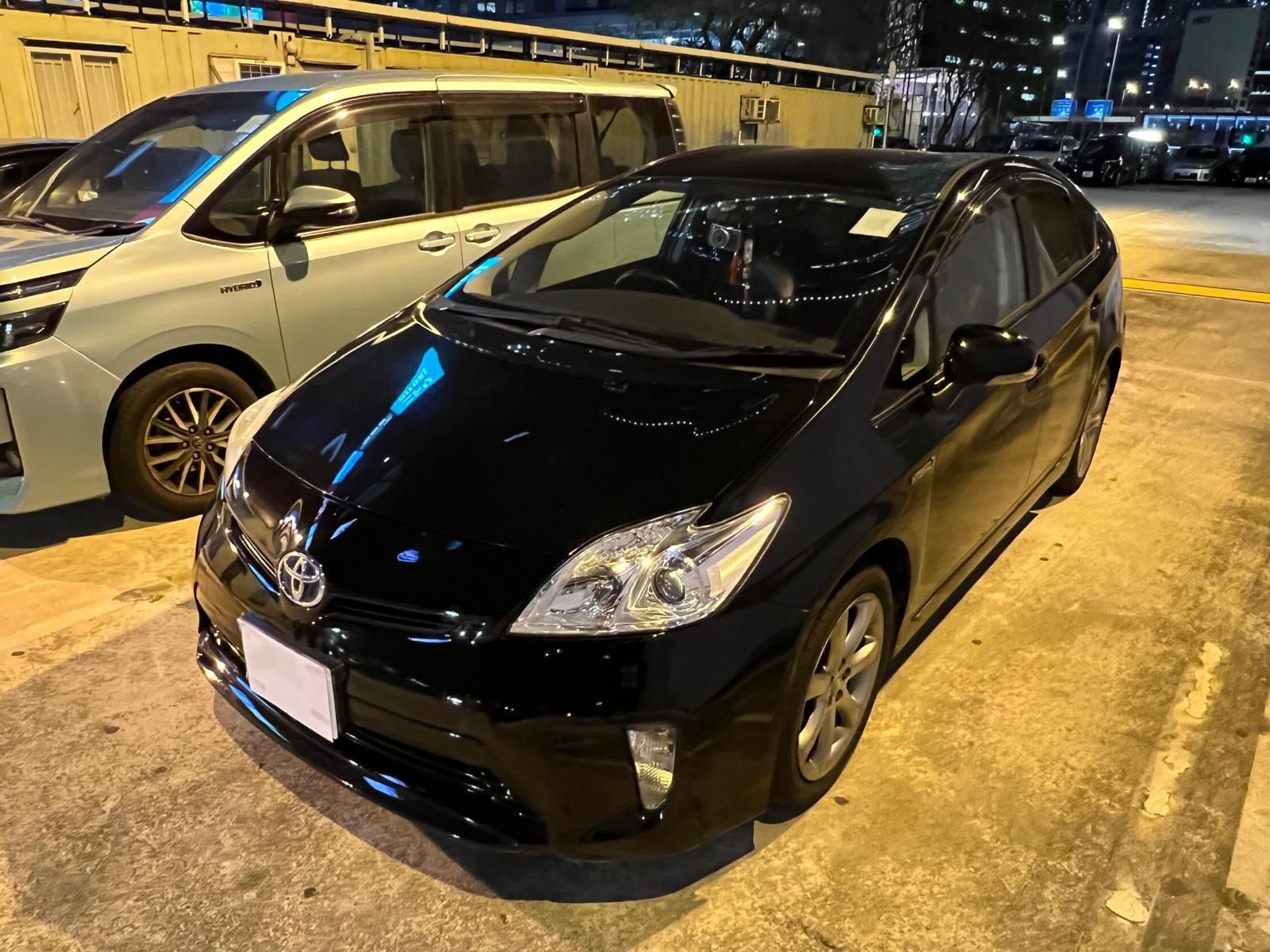 Private vehicles intercepted by police in the crackdown. Photo: Handout 