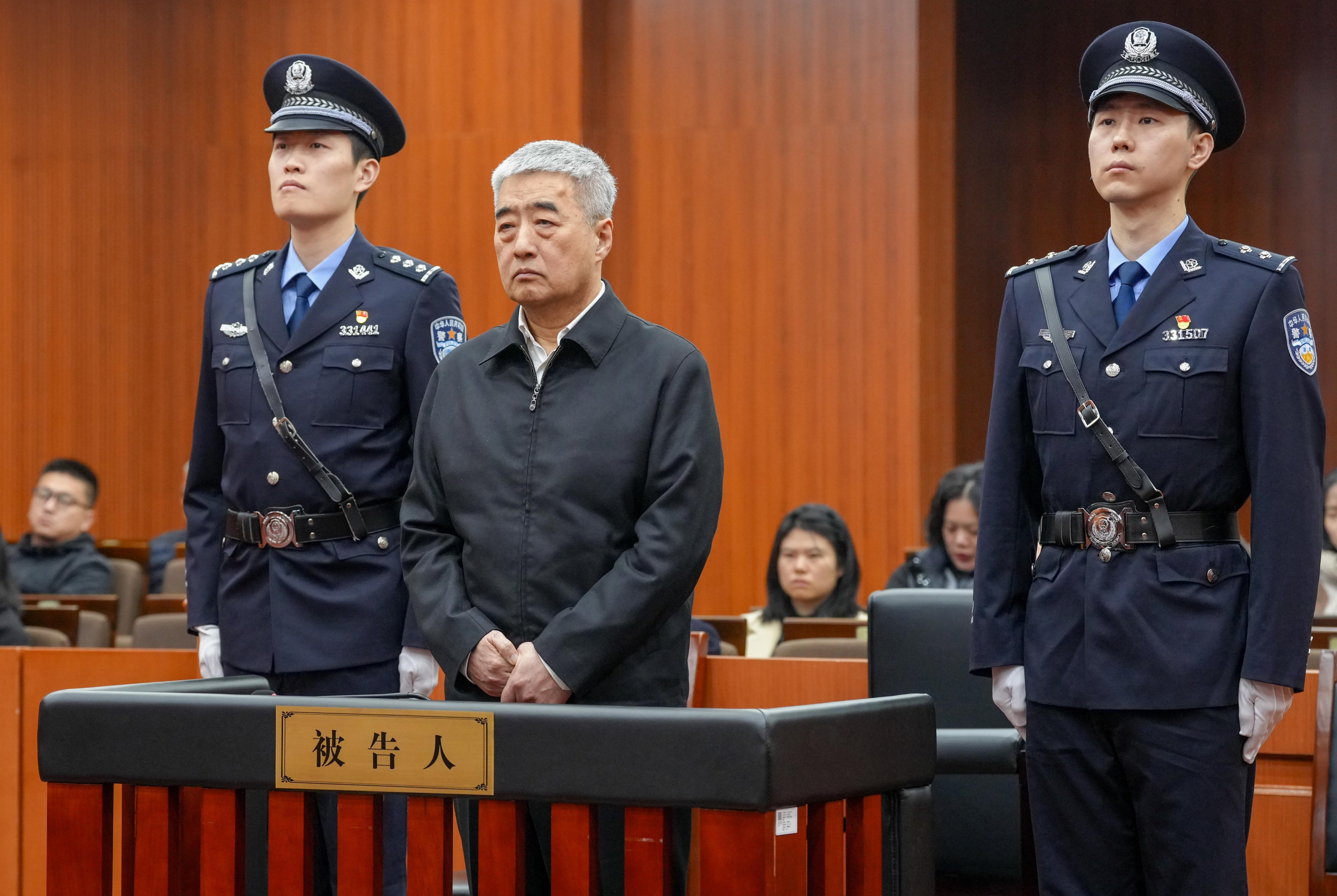 The court found Zhang Hongli’s crimes had caused “significant loss” to the country and people’s interests. Photo: CCTV